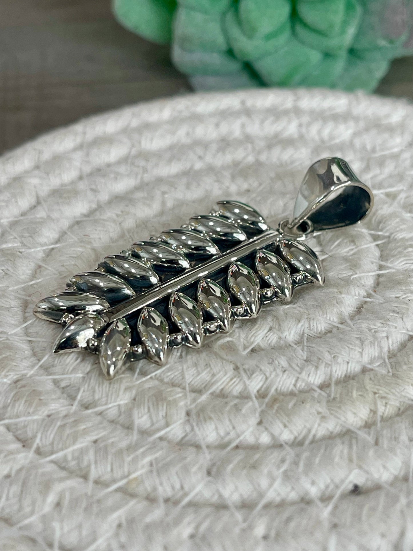 Beautiful Handmade Sterling Silver Pendant