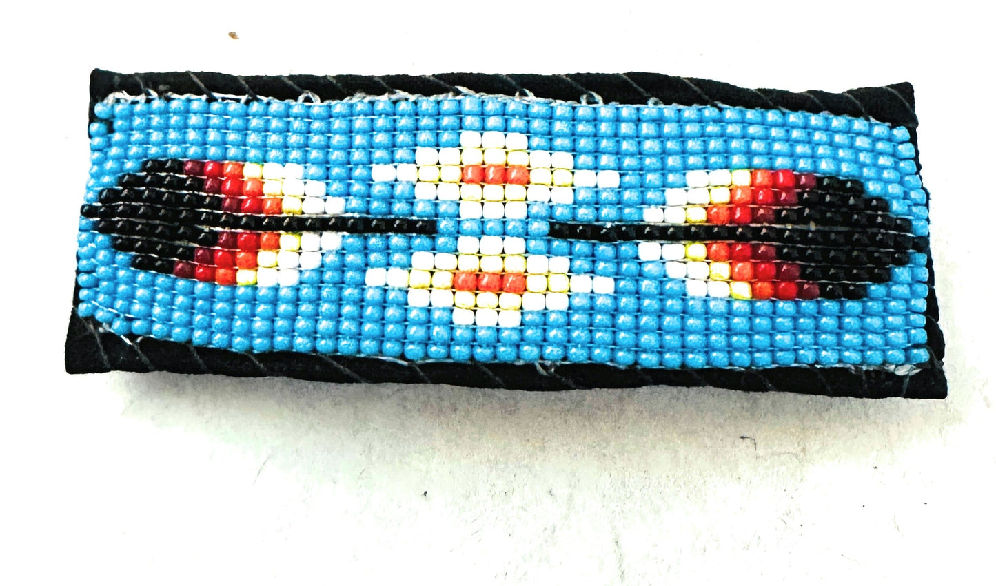 Handcrafted Handmade Beaded Barrette
