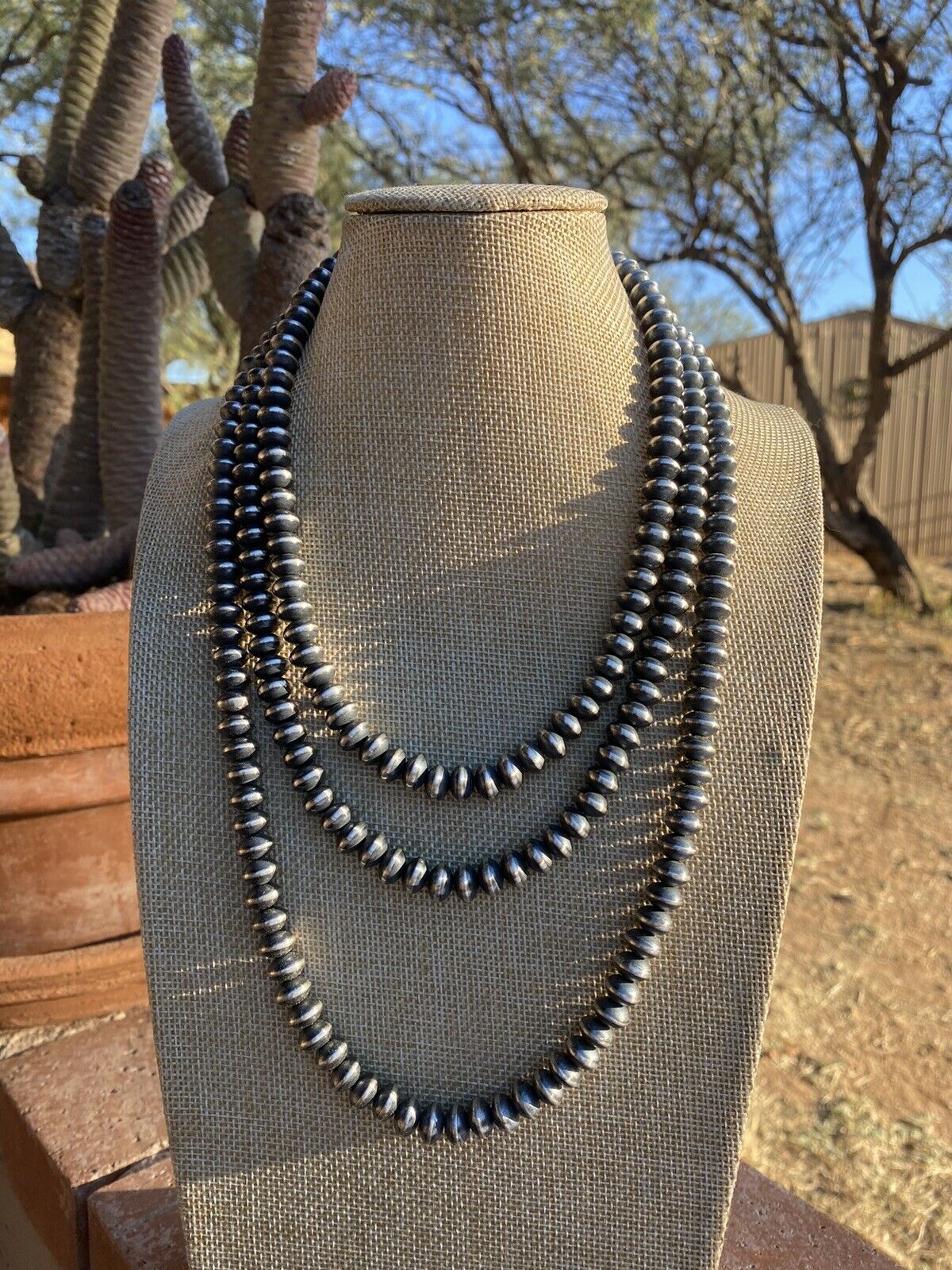 Handcrafted Sterling Silver Saucer Beads 9mm