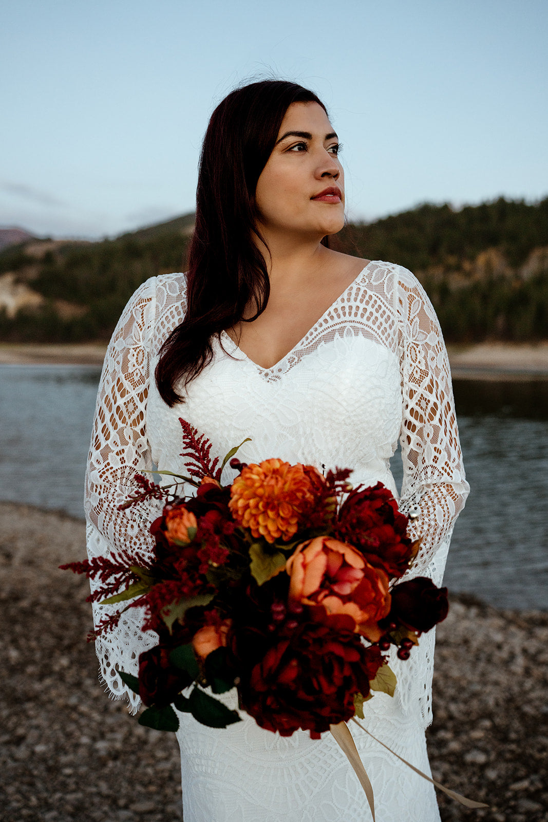 boho western wedding dress SUFUTOP Women's with Train 2 Pieces Long Sleeves Floral Lace Sheath Country Bridal Gown for Bride : Clothing, Shoes & Jewelry Country Wedding Dresses: 24 Bridal