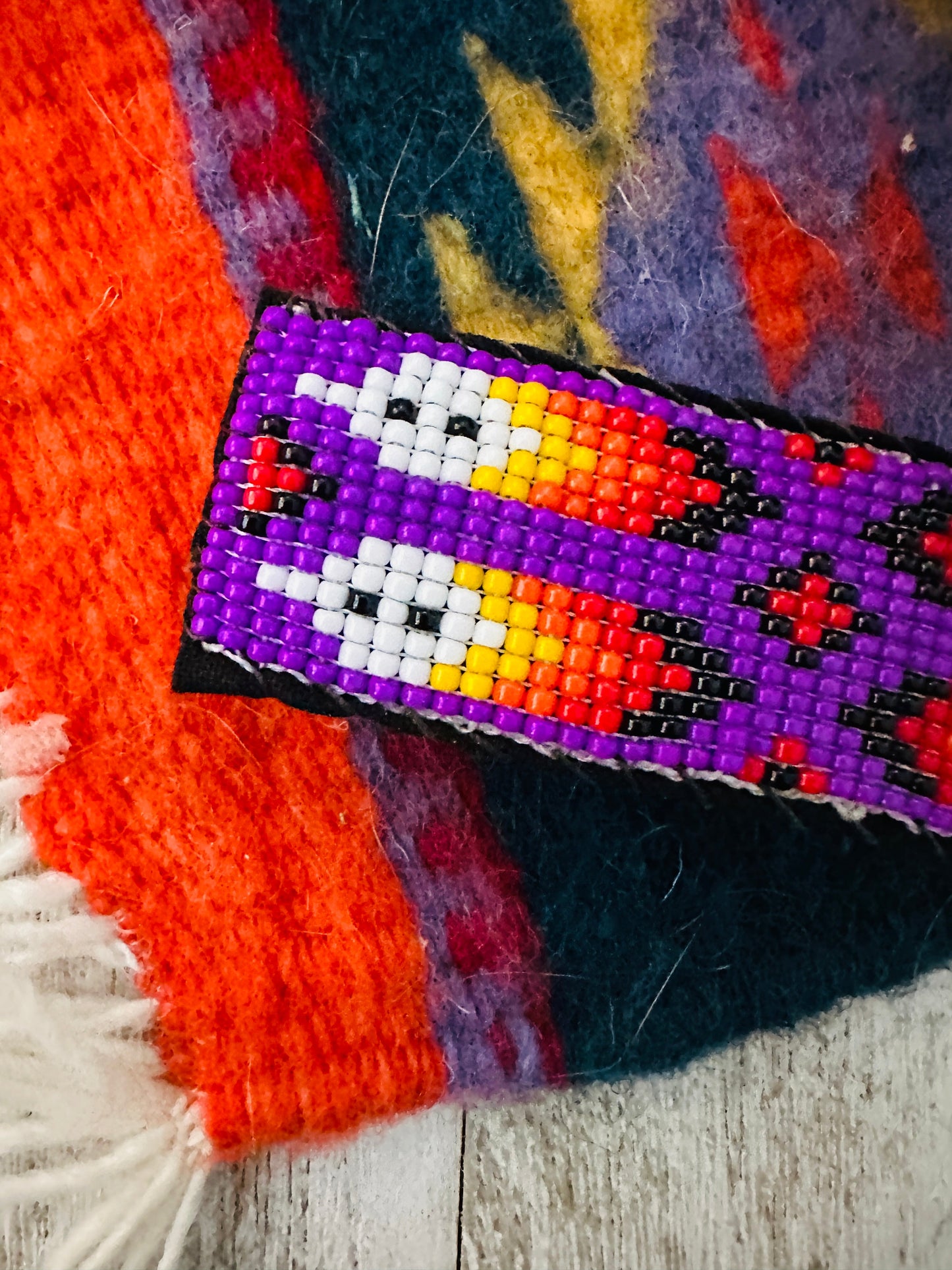 Handcrafted Handmade Beaded Barrette