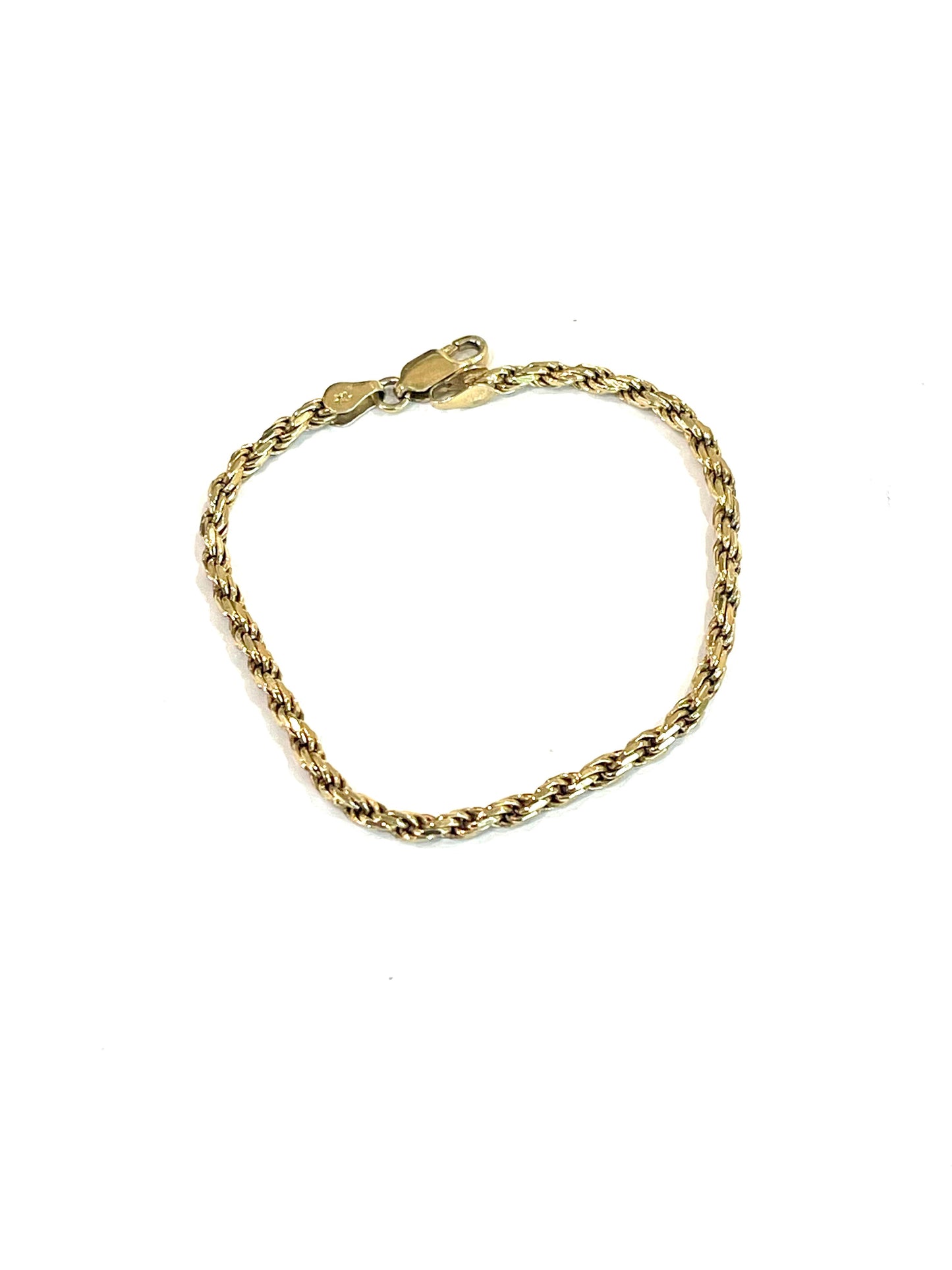 Vintage  Gold Plated Chain Bracelet