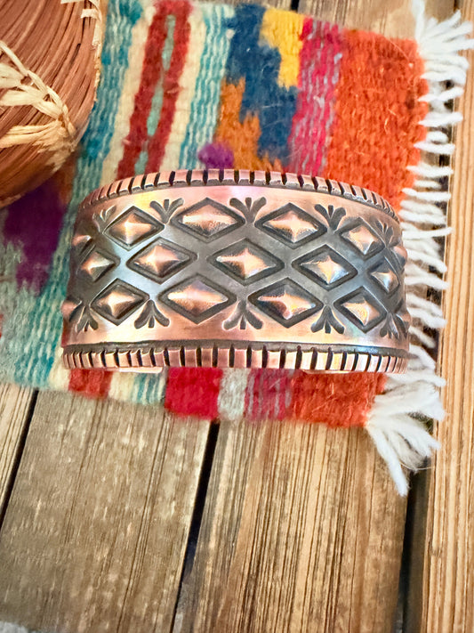 Handcrafted Copper Cuff Bracelet Jake Tahe