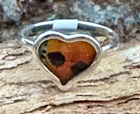Urania Ripheus Butterfly Sterling Silver Ring Size 8