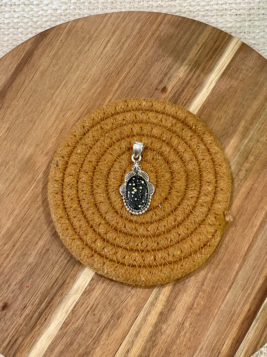 Handcrafted Sterling Silver & Variscite Pendant