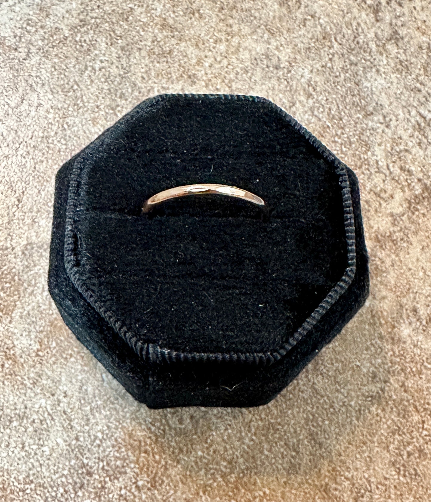 Rose 14k Gold Open Cuff Adjustable Ring