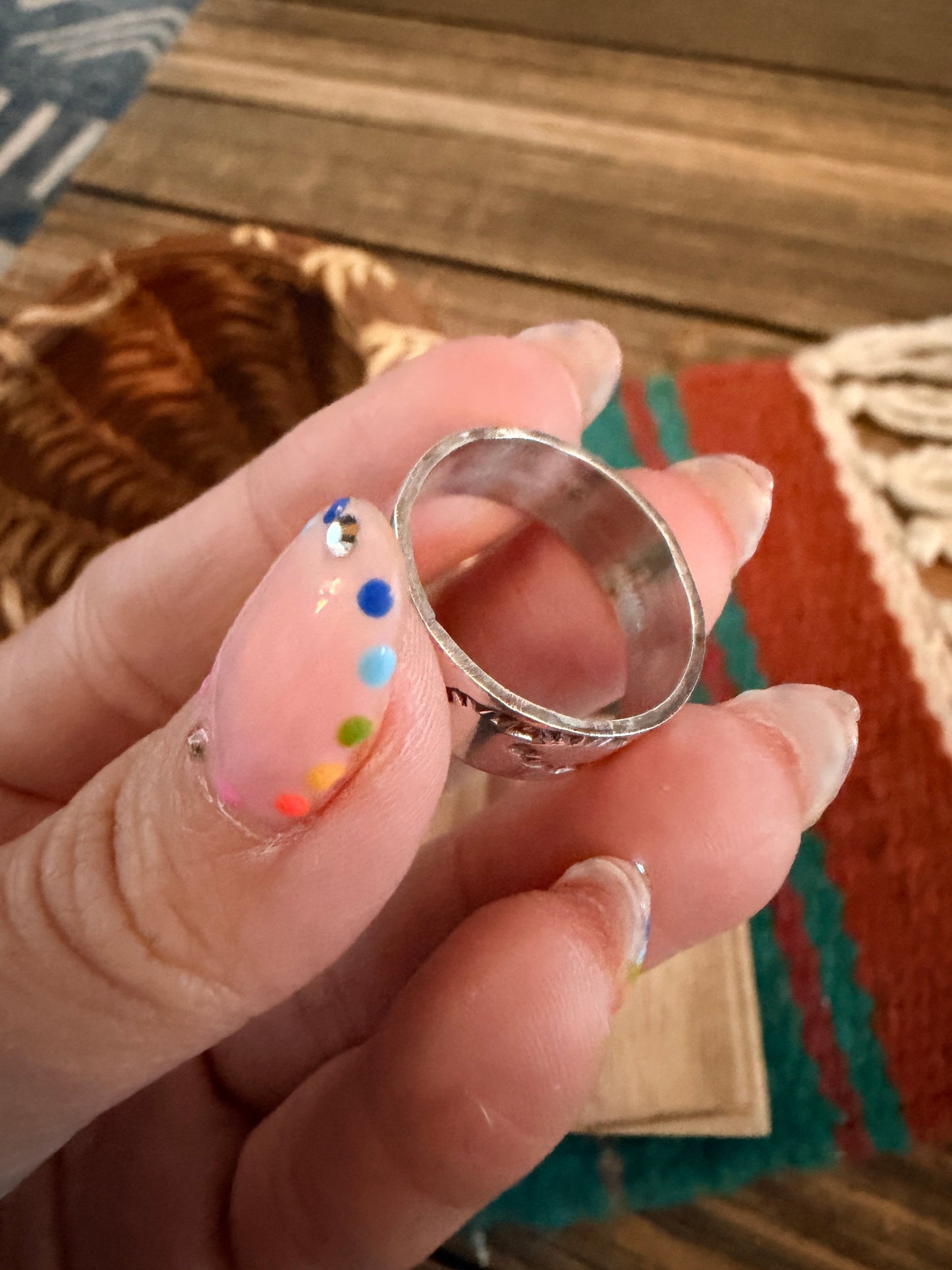 Handcrafted Sterling Silver Band Ring