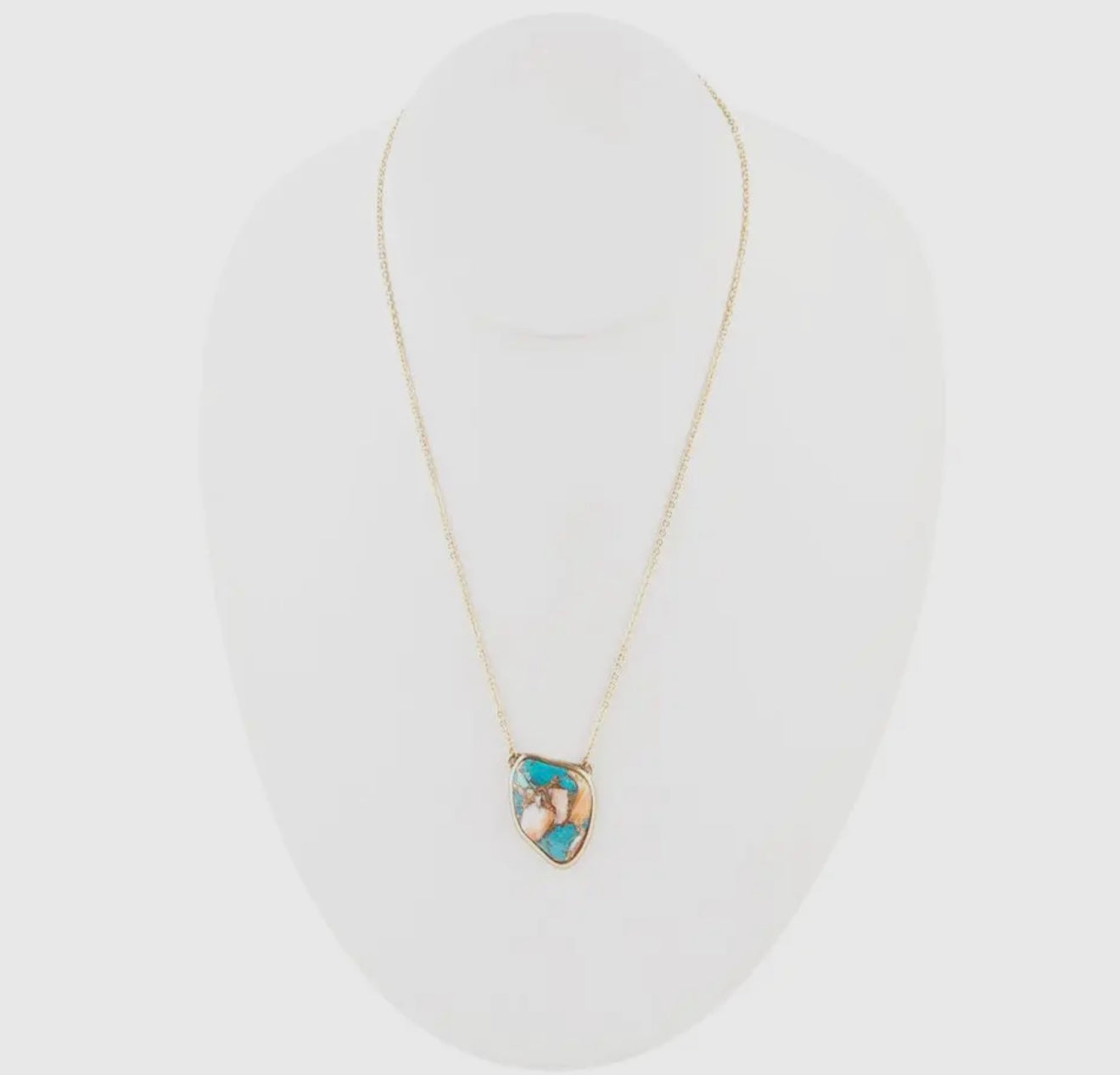 “The Golden Collection” Handmade Spice Gold Plated Necklace