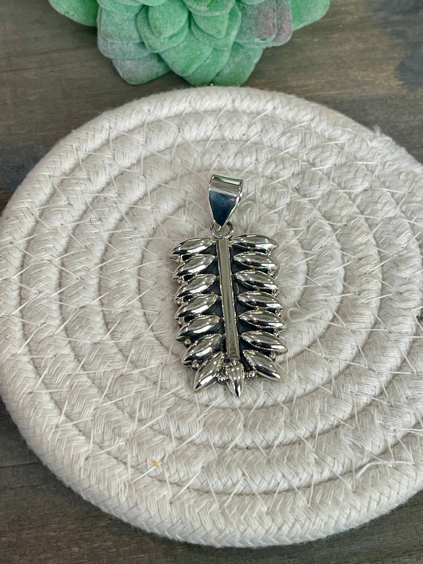 Beautiful Handmade Sterling Silver Pendant