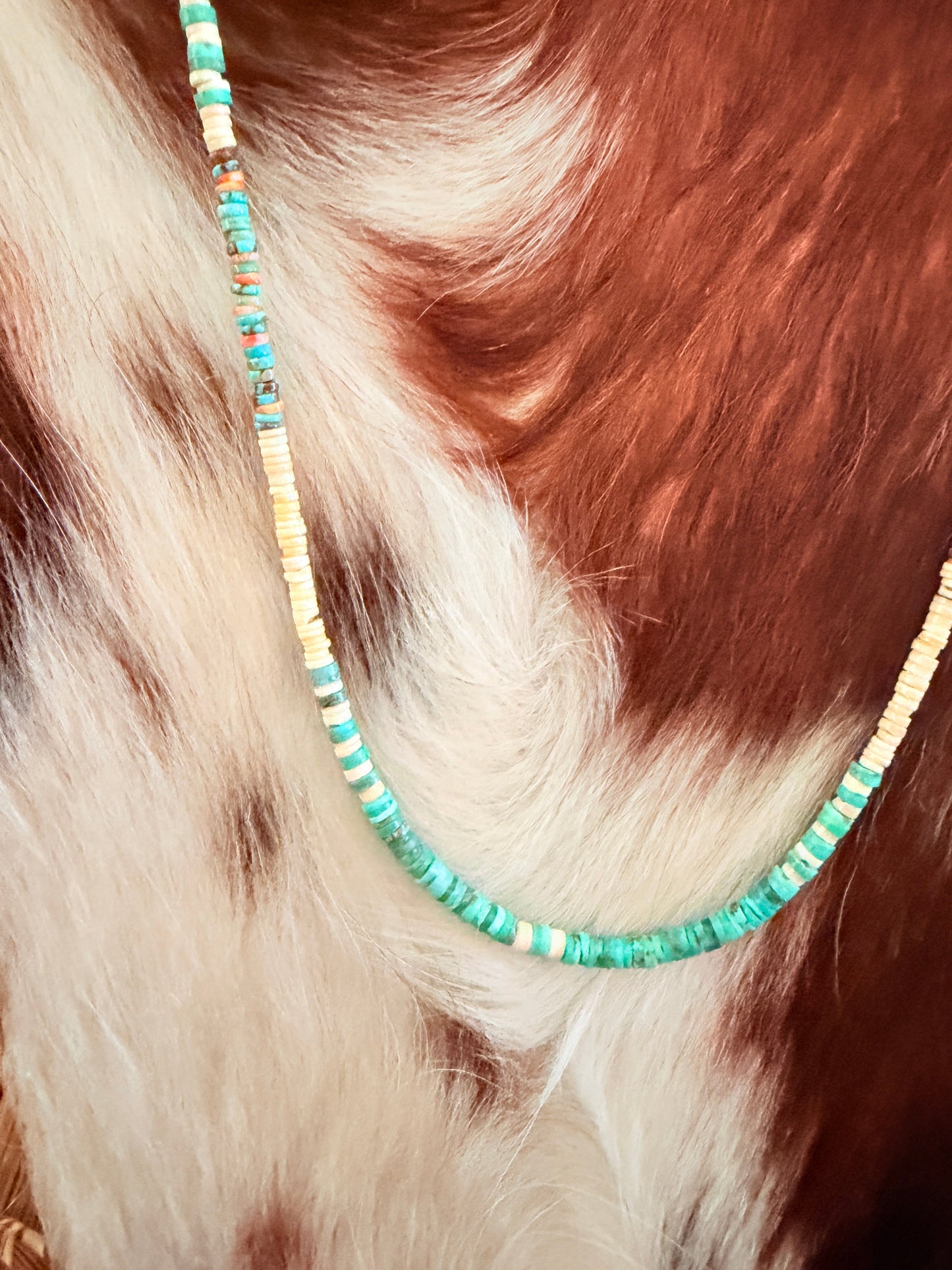 Handcrafted Multi Stone 18” Beaded Necklace