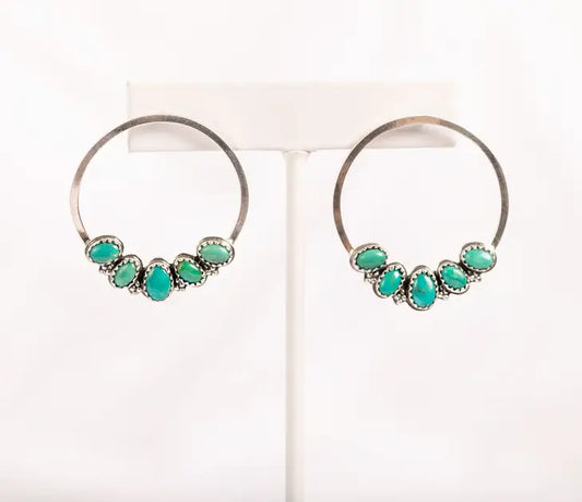 Genuine Turquoise Earring Preorder 507