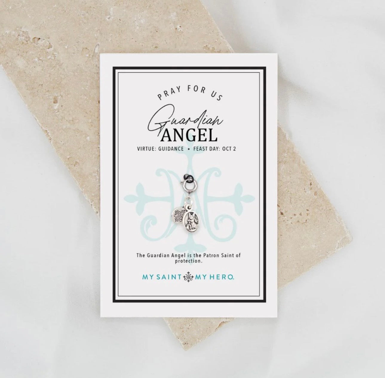 Guardian Angels Medal Charm
