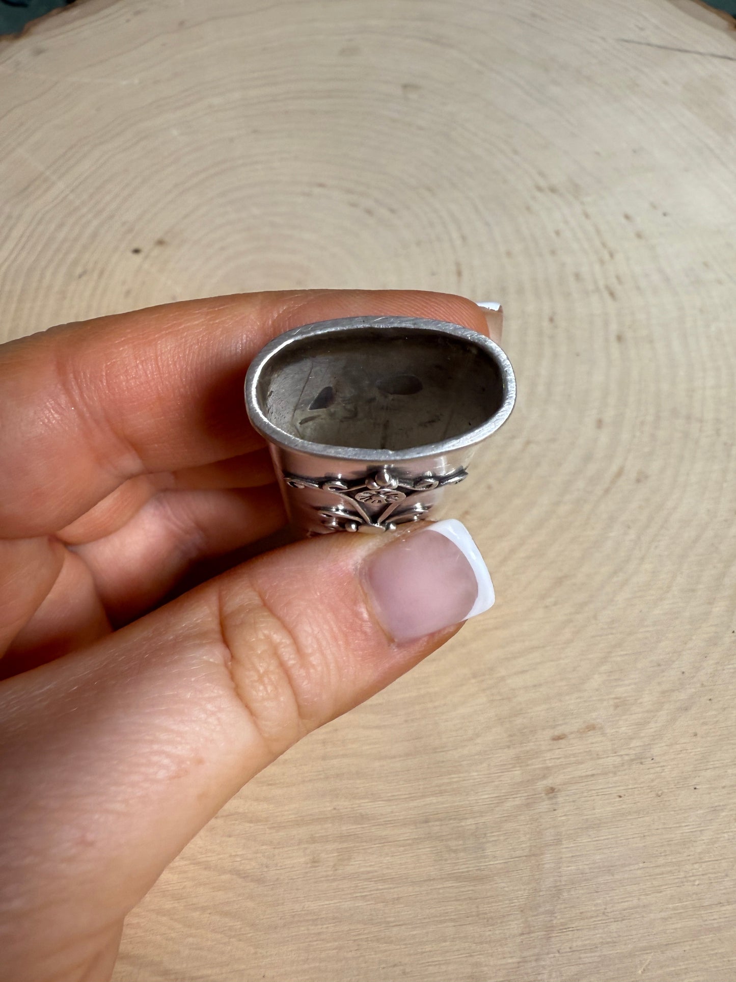 Handmade Sterling Silver & Number 8 Turquoise Lighter Cover