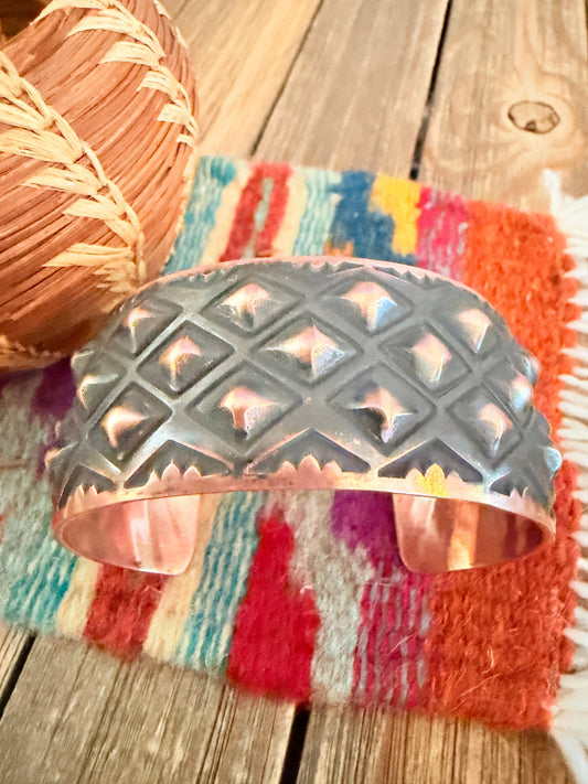 Handcrafted Copper Cuff Bracelet Jake Tahe