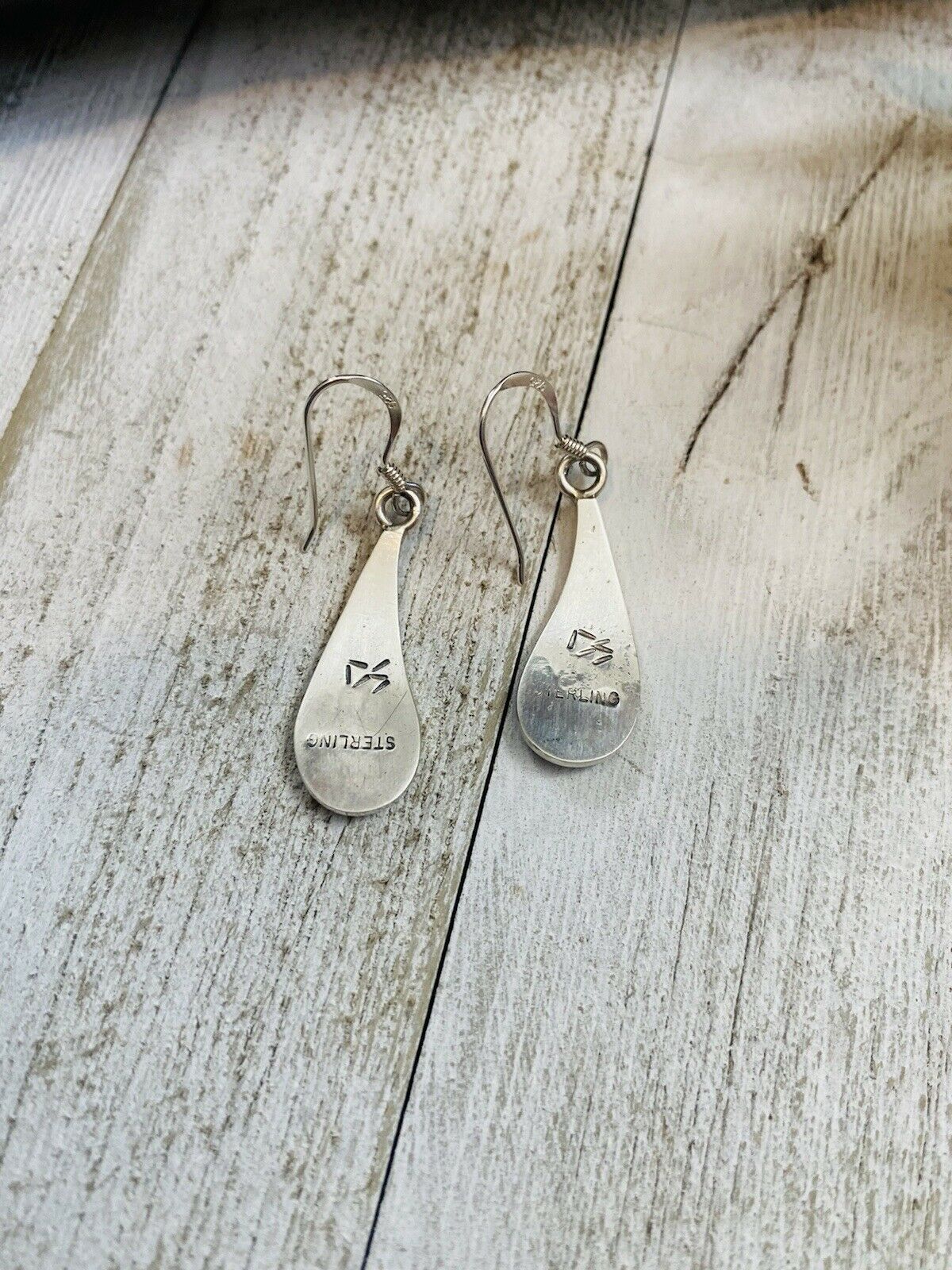 Handcrafted Sterling Silver Bear Paw Dangle Earrings