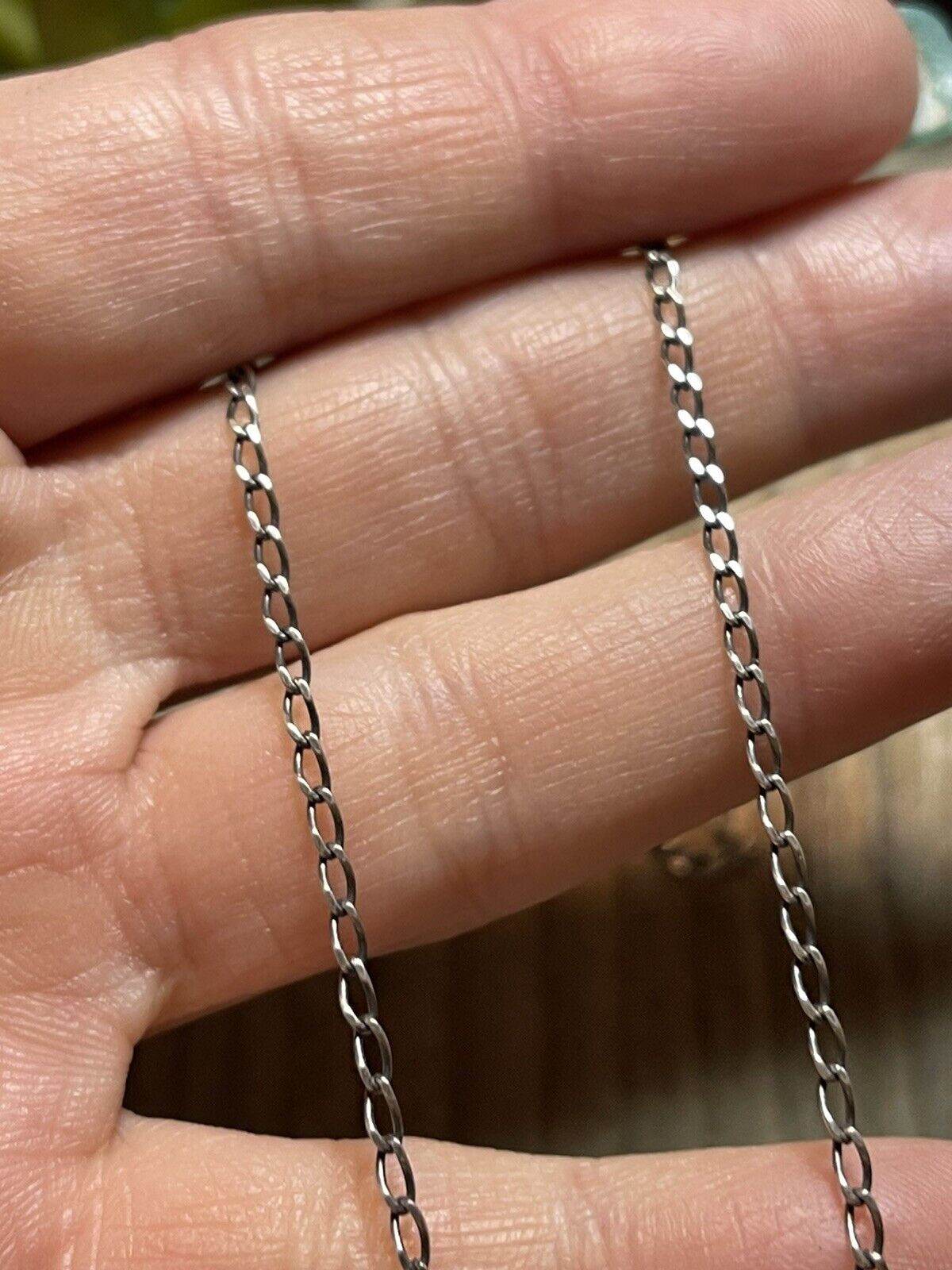 Sterling Silver & Pink Dream Mojave Oval Necklace