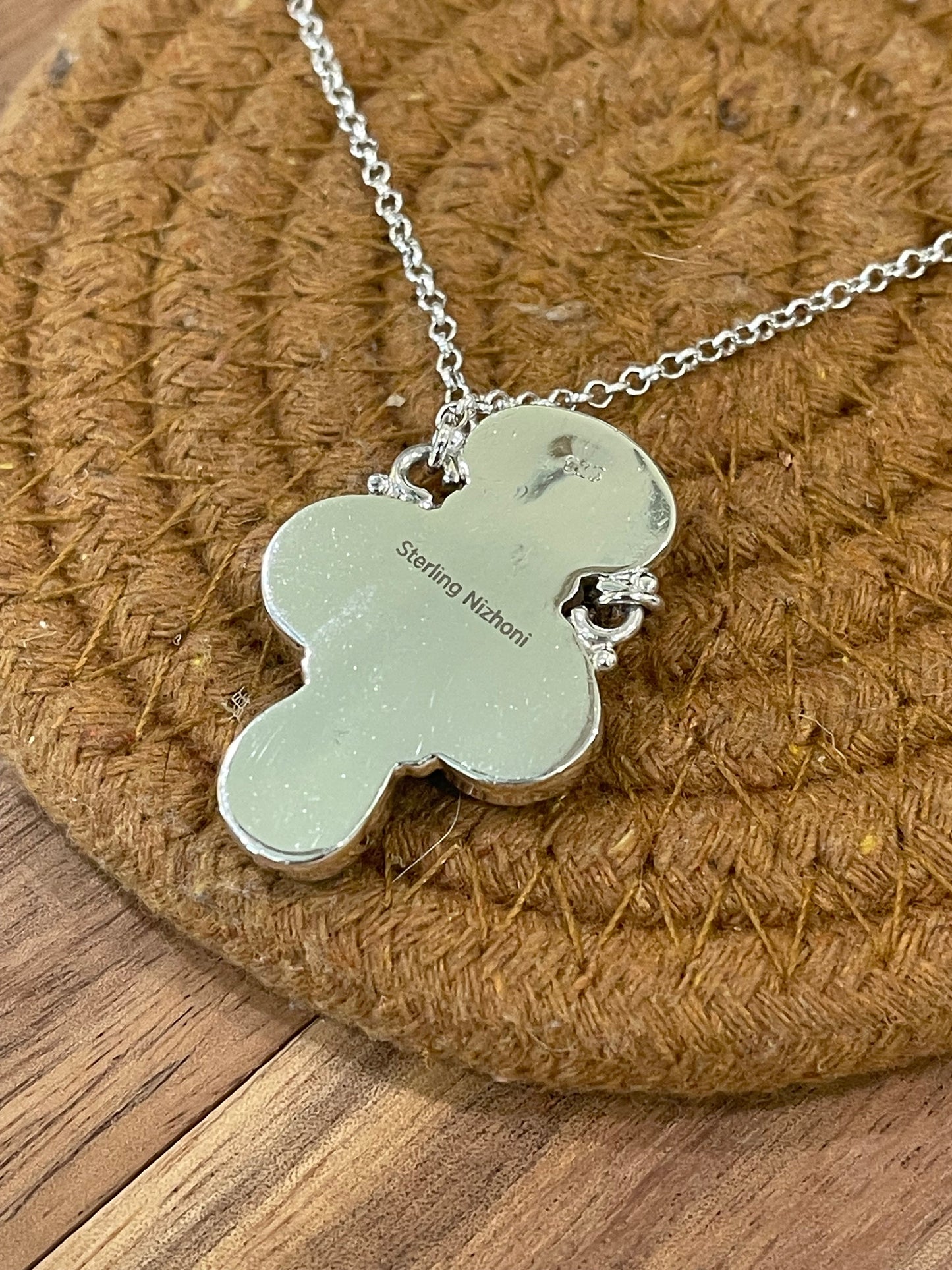 Handcrafted Sterling Silver, Sonoran Mountain Turquoise & Palomino Necklace