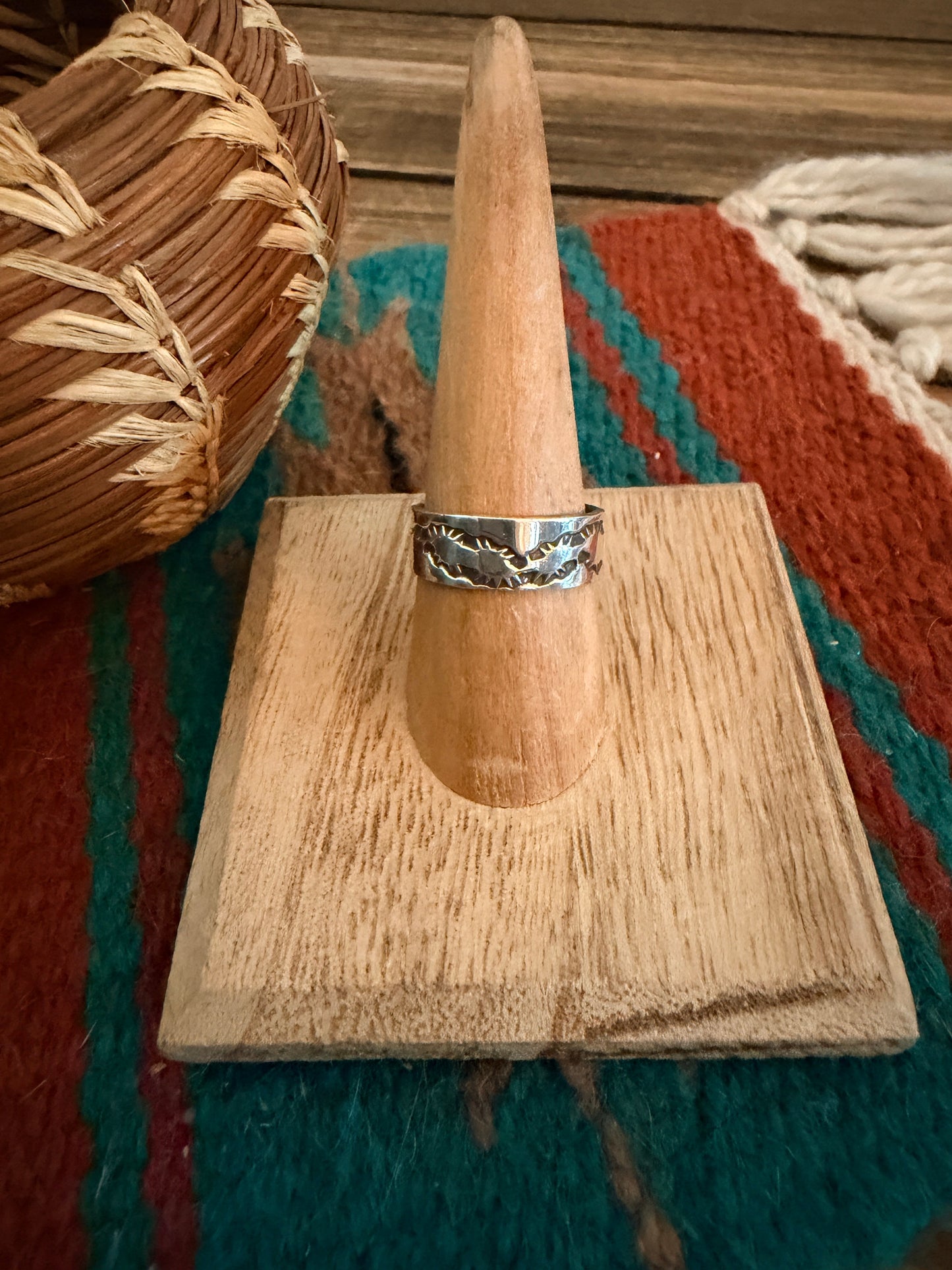 Handcrafted Sterling Silver Band Ring