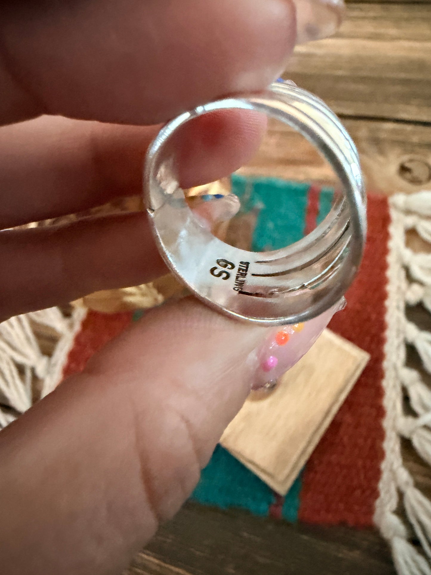 Handcrafted Sterling Silver Band Ring