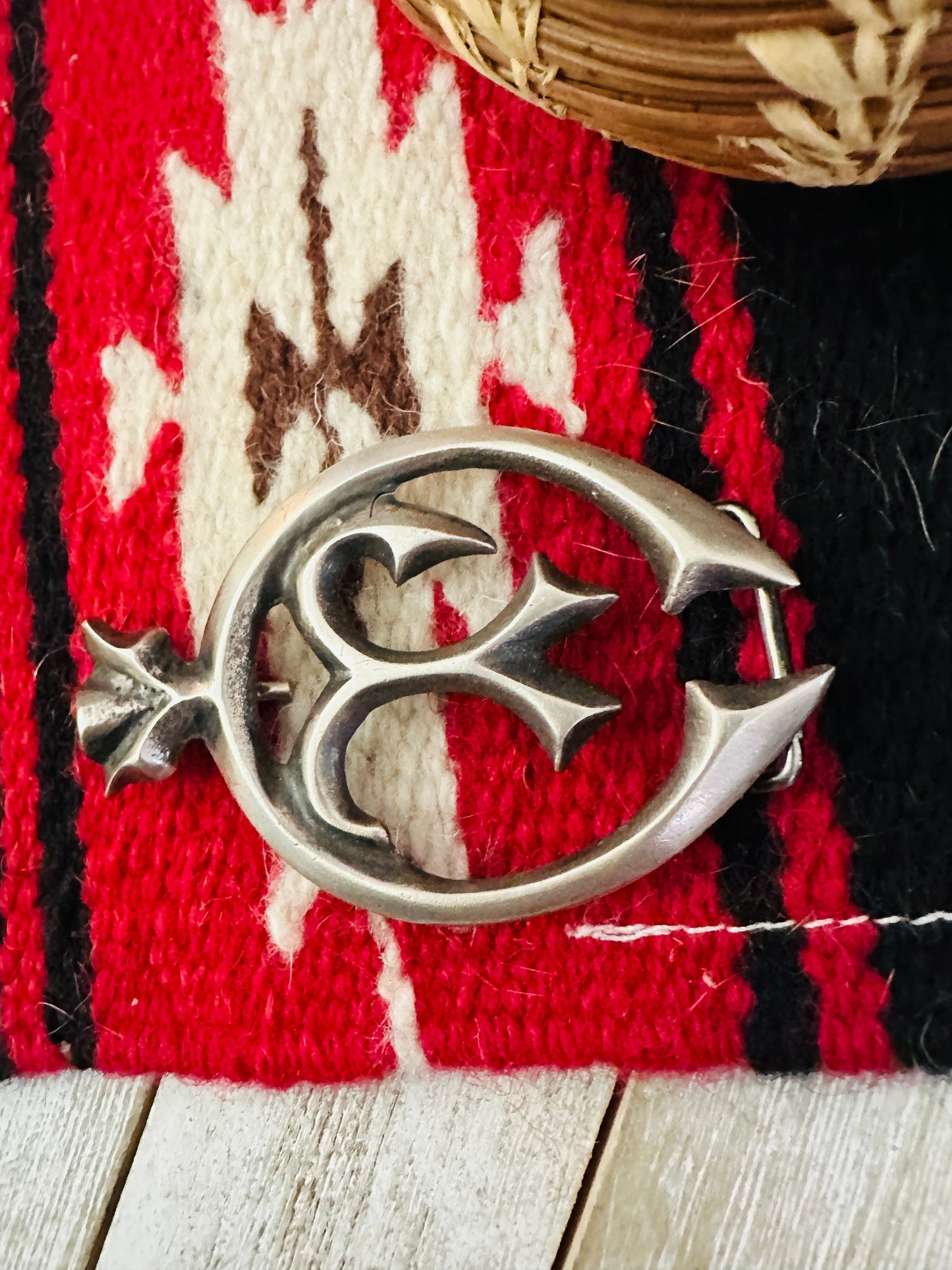 Handcrafted Sterling Silver Belt Buckle