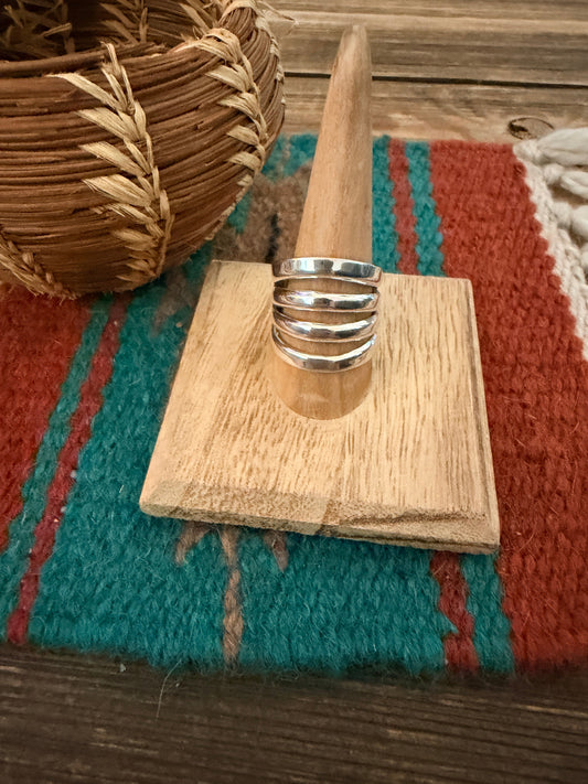 Handcrafted Sterling Silver Band Ring