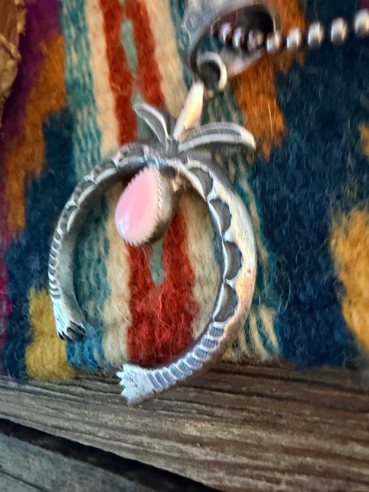 Handcrafted Sterling Silver & Queen Pink Naja Pendant by Kevin Billah