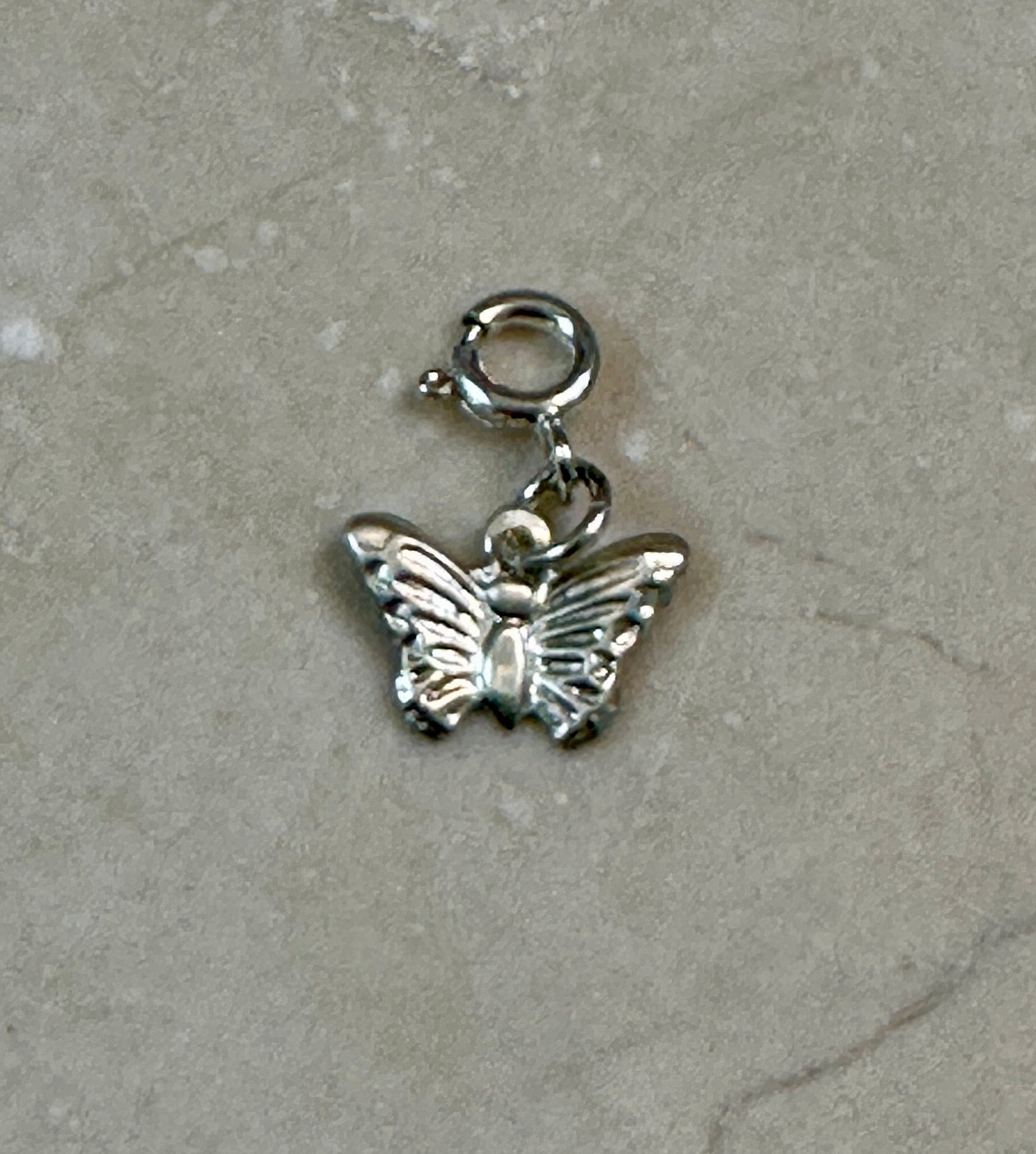 Sterling Silver Butterfly Charm