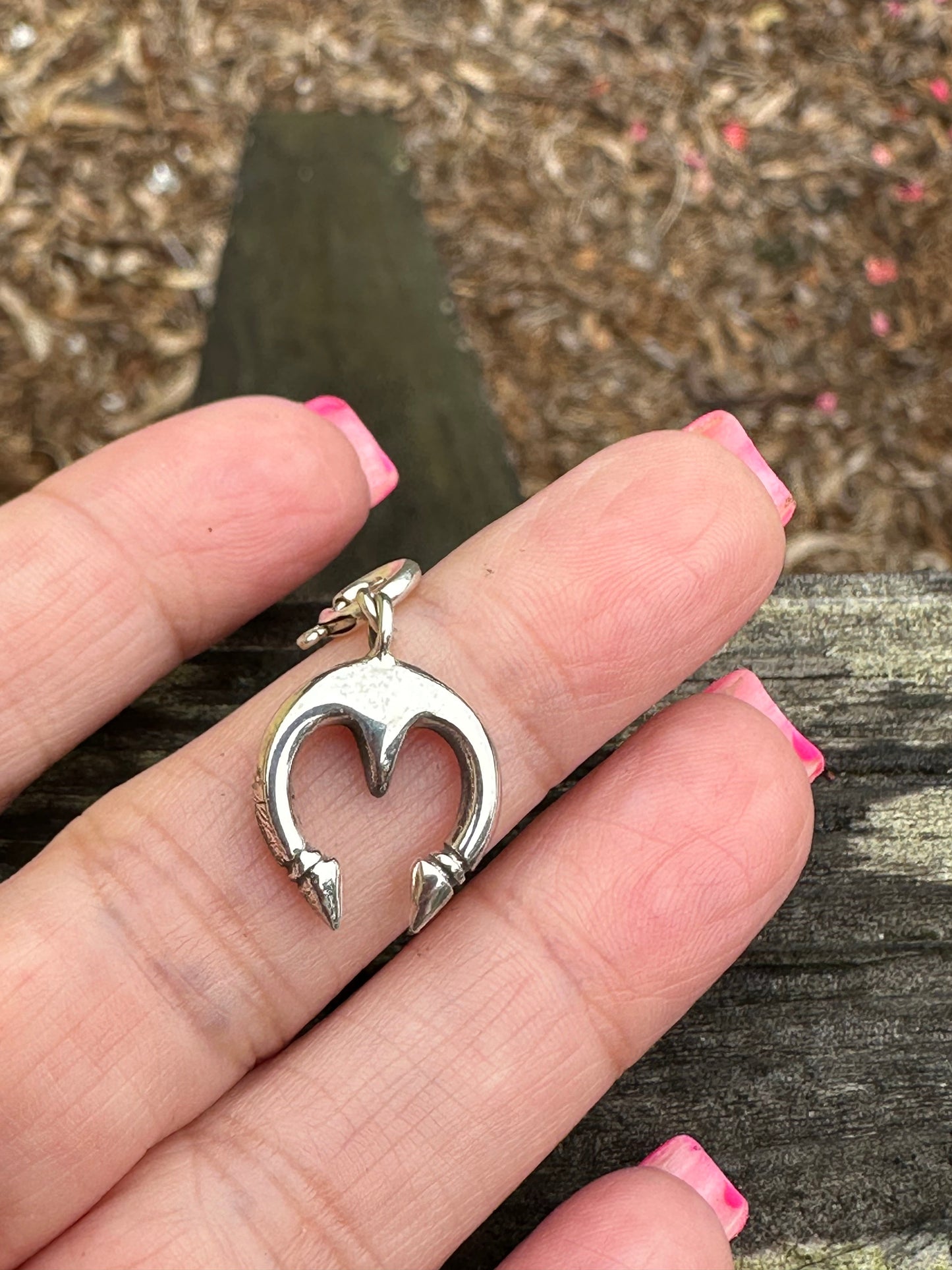 Handmade Sterling Silver Naja Charm