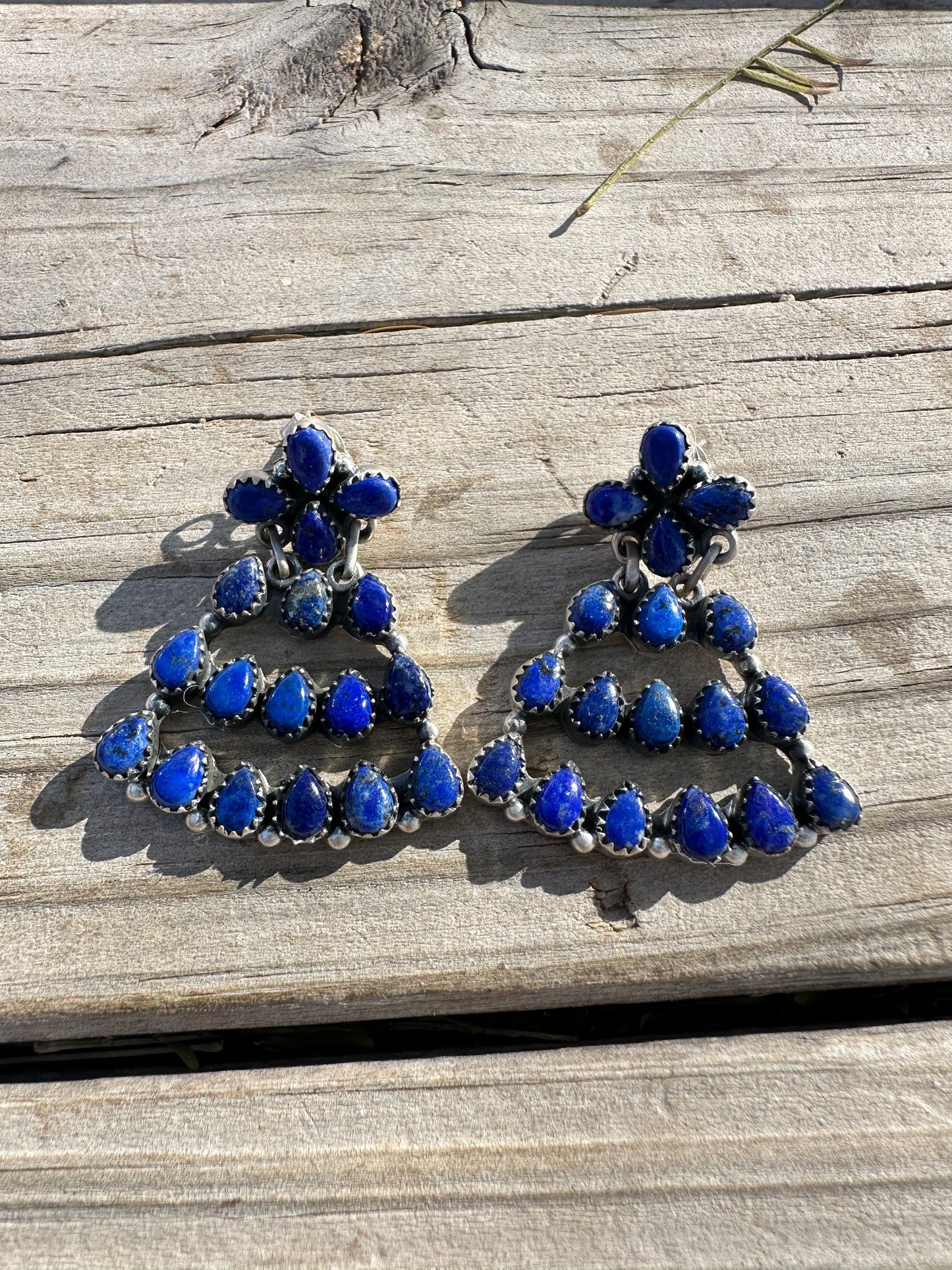 Handmade Sterling Silver Montana Earrings
