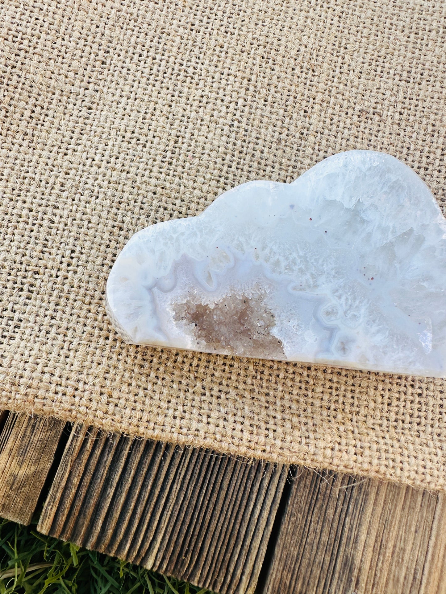 Nizhoni Crystals ✨ Polished Agate Cloud