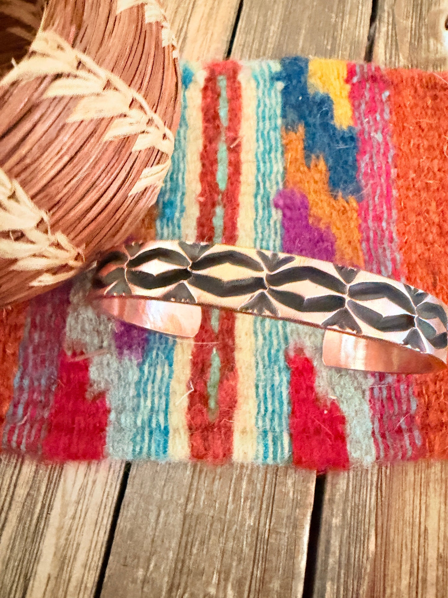 Handcrafted Copper Cuff Bracelet Jake Tahe