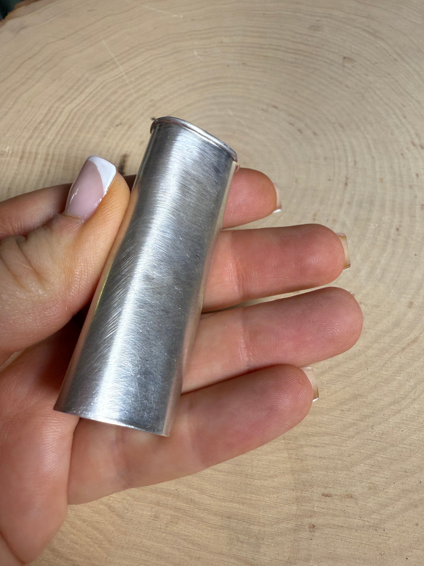 Handmade Sterling Silver & Number 8 Turquoise Lighter Cover