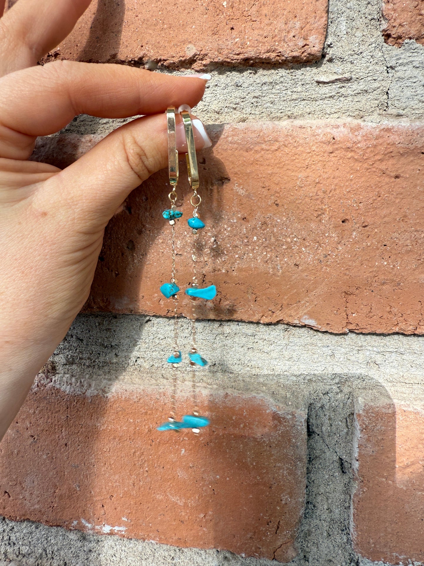 “The Golden Collection” Handmade 14k Gold Plated Earrings