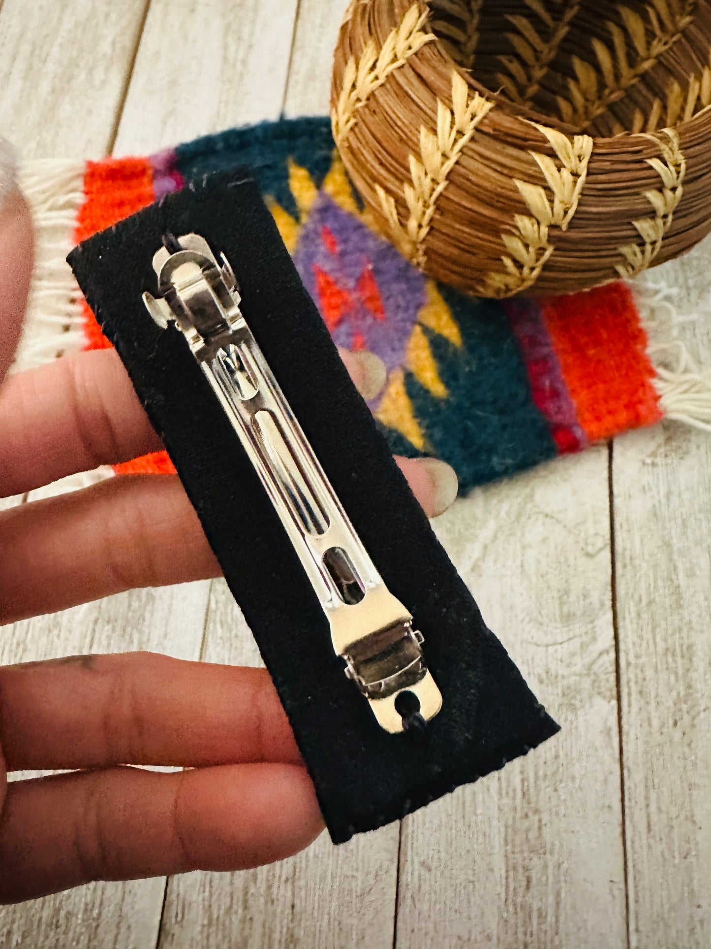 Handcrafted Handmade Beaded Barrette
