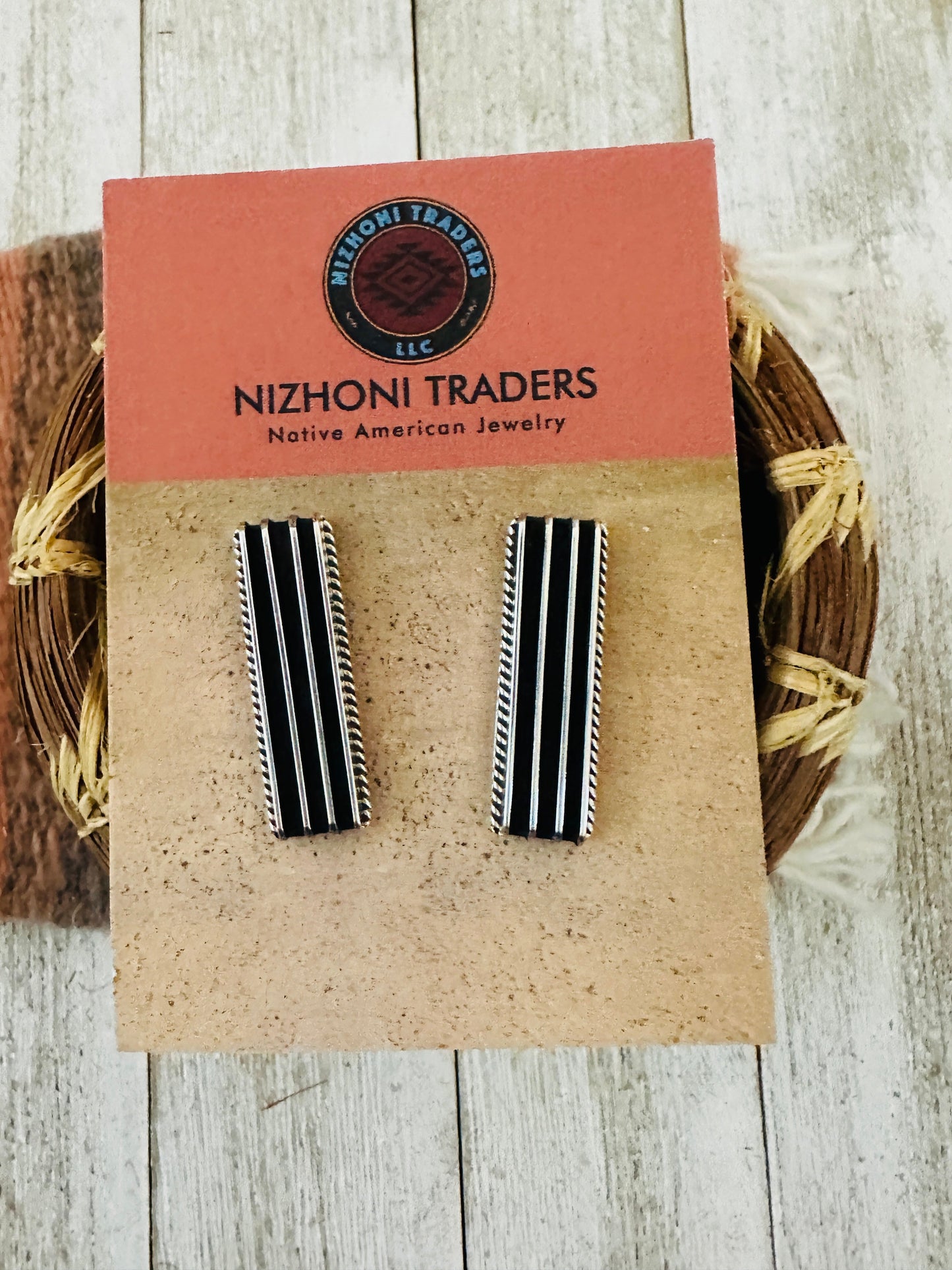 Handcrafted Hand Stamped Beth Dutton Sterling Silver Dangle Earrings