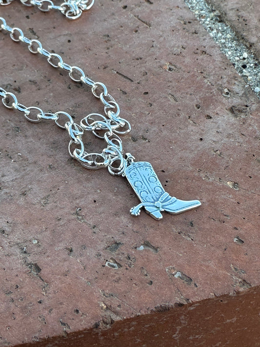 Handcrafted Sterling Silver Spur Me Up Charm
