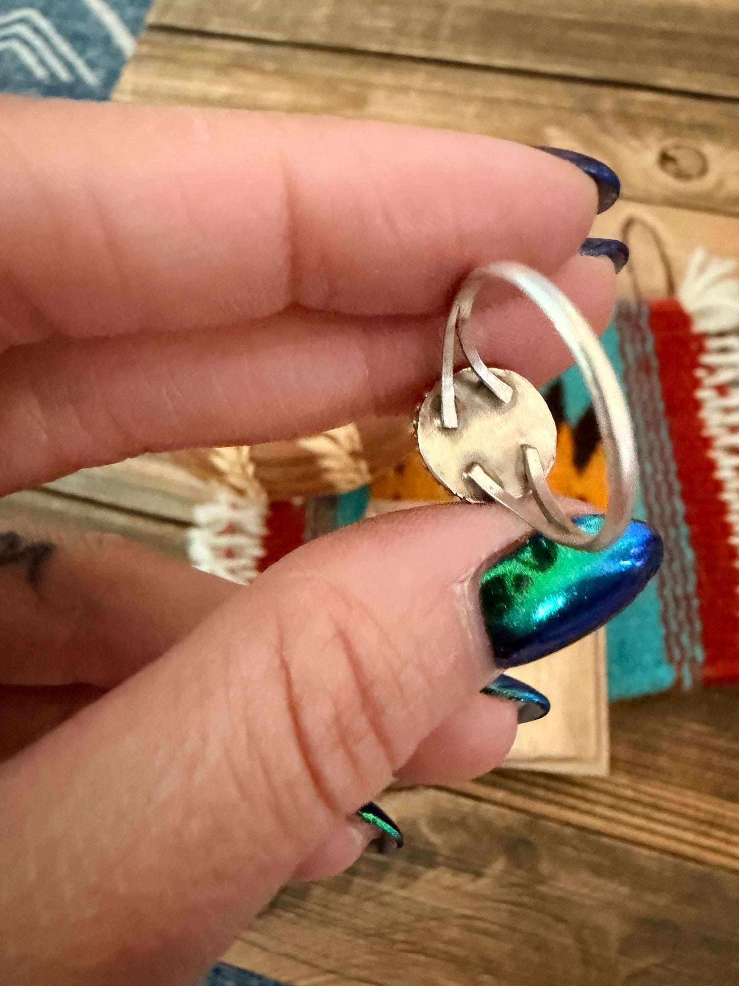 Handcrafted Hot Pink Opal & Sterling Silver Ring