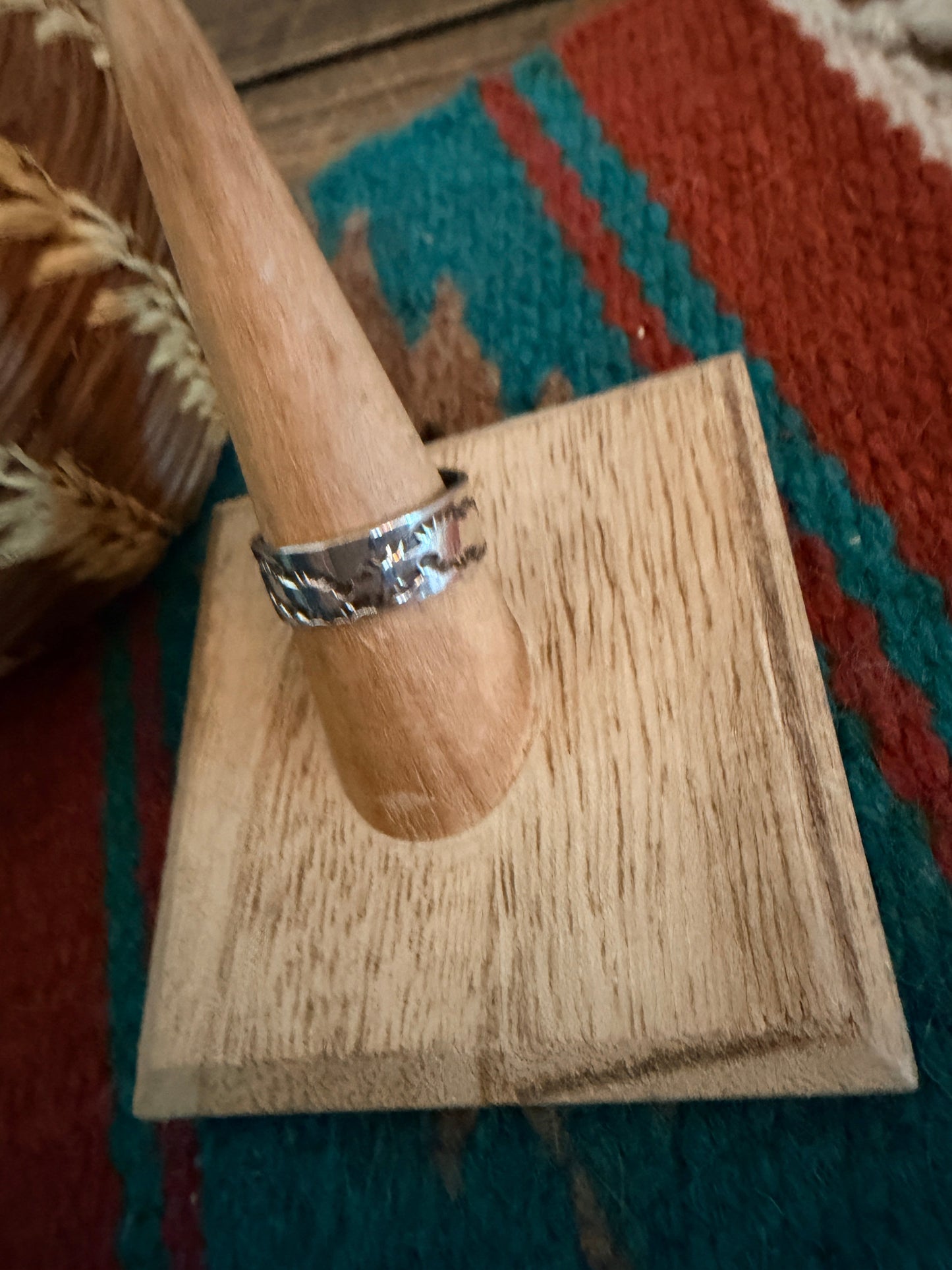 Handcrafted Sterling Silver Band Ring