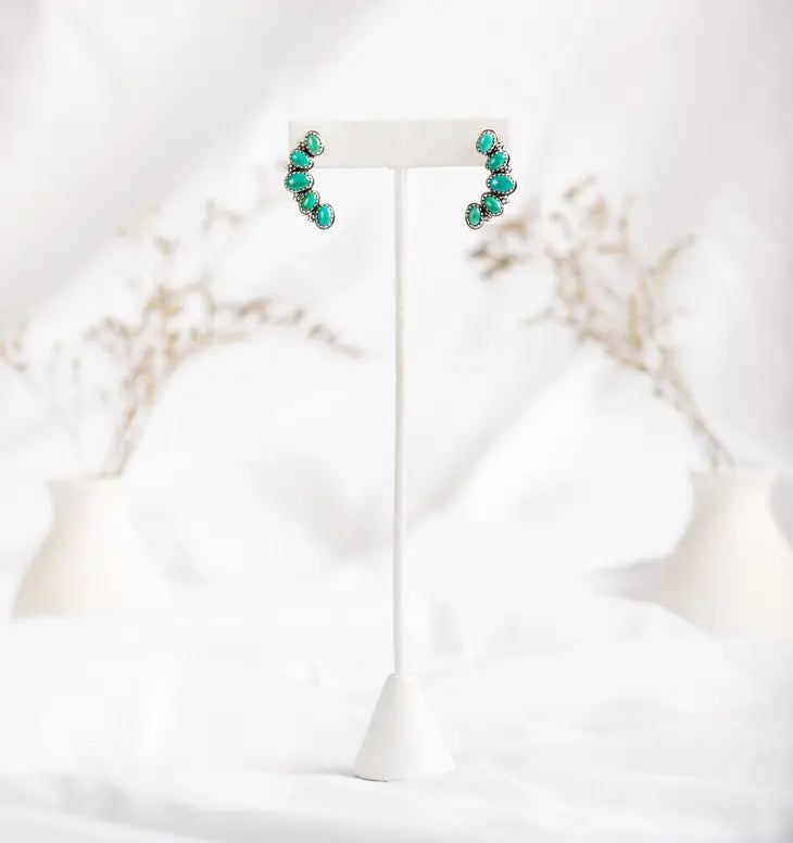 Genuine Turquoise Earring Preorder 506