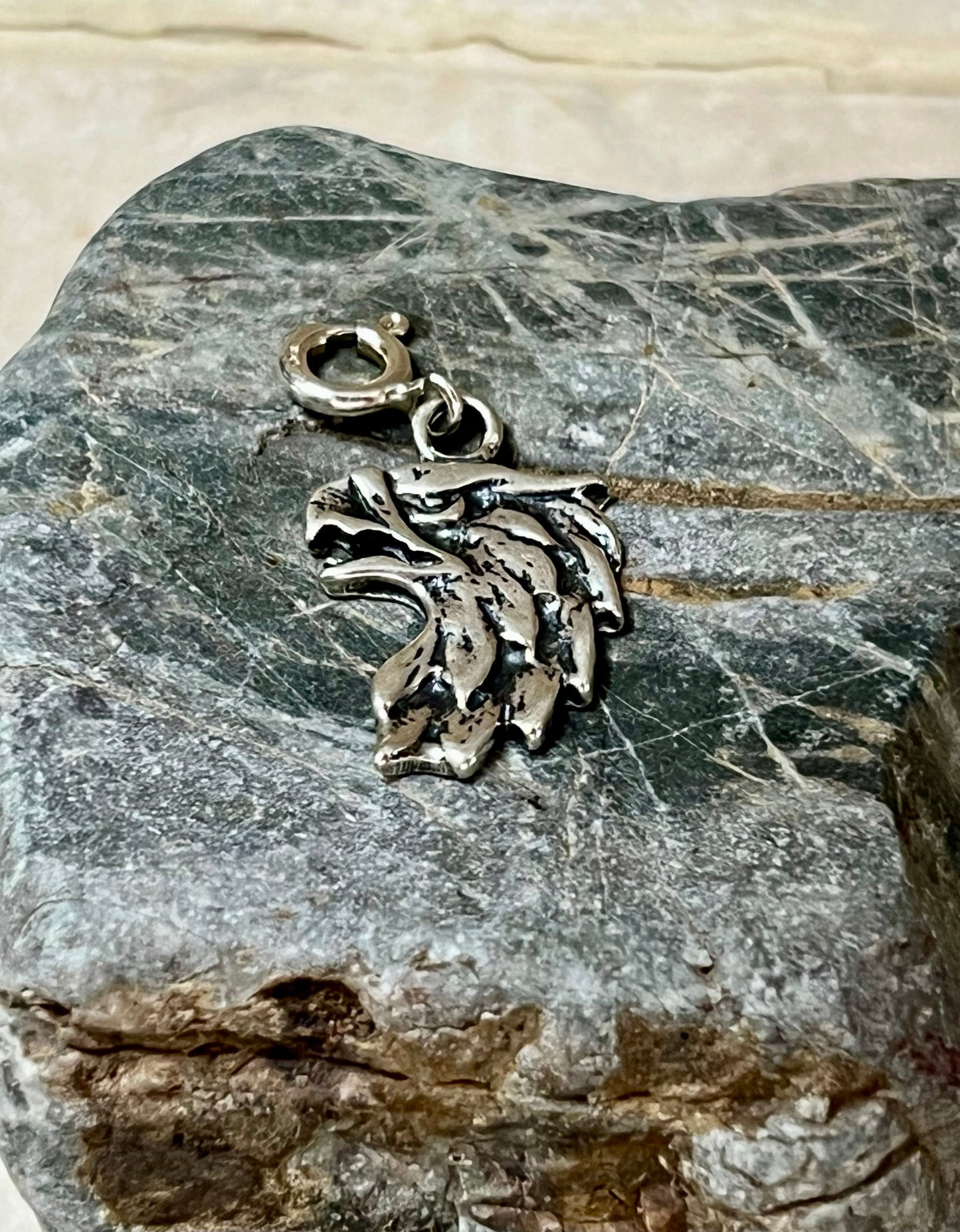 Handcrafted Sterling Silver Eagle Charm