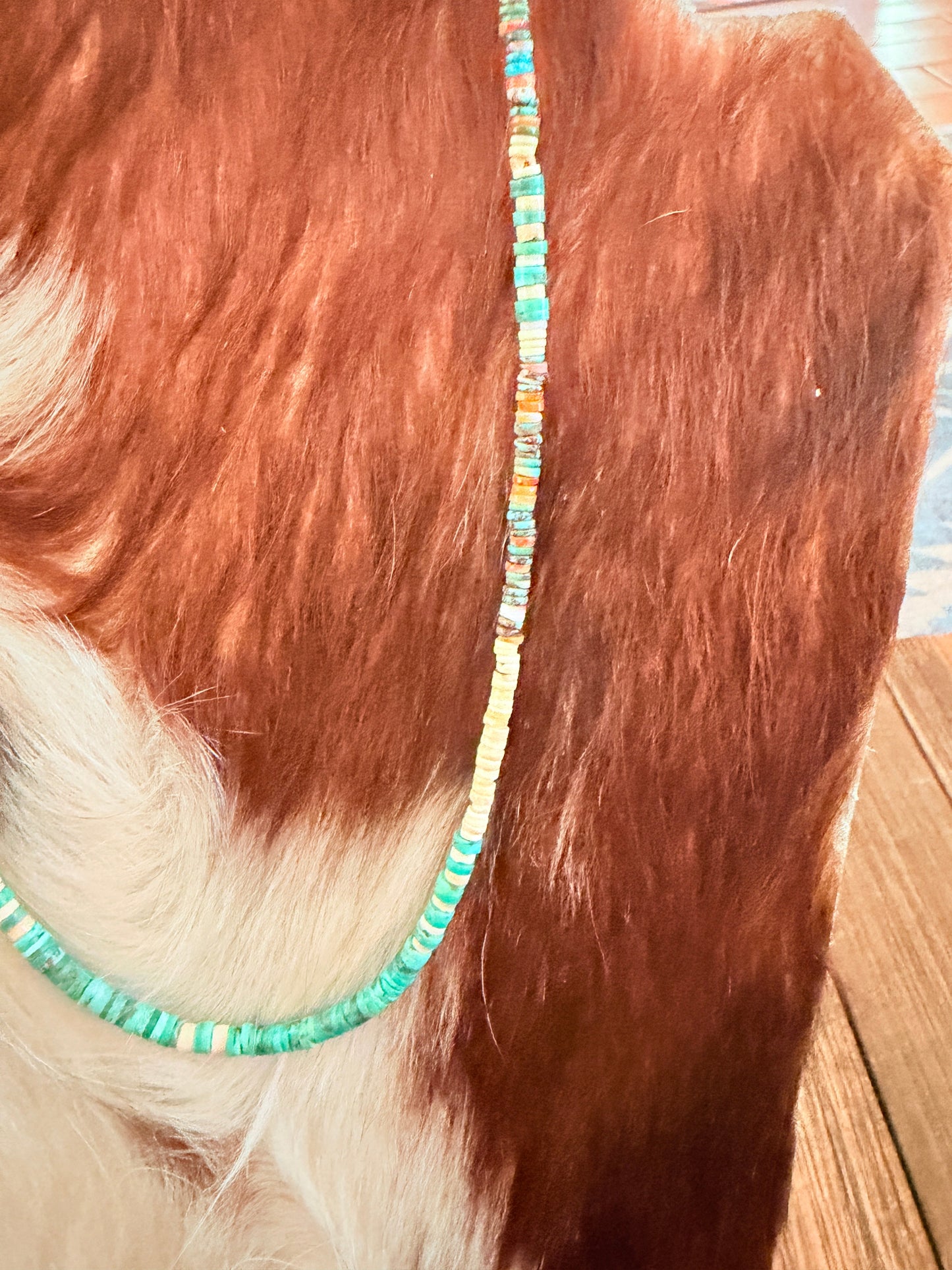 Handcrafted Multi Stone 18” Beaded Necklace