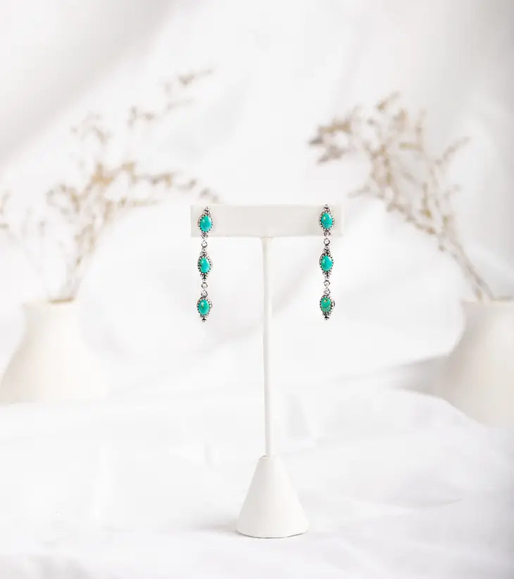 Genuine Turquoise Earring Preorder 503