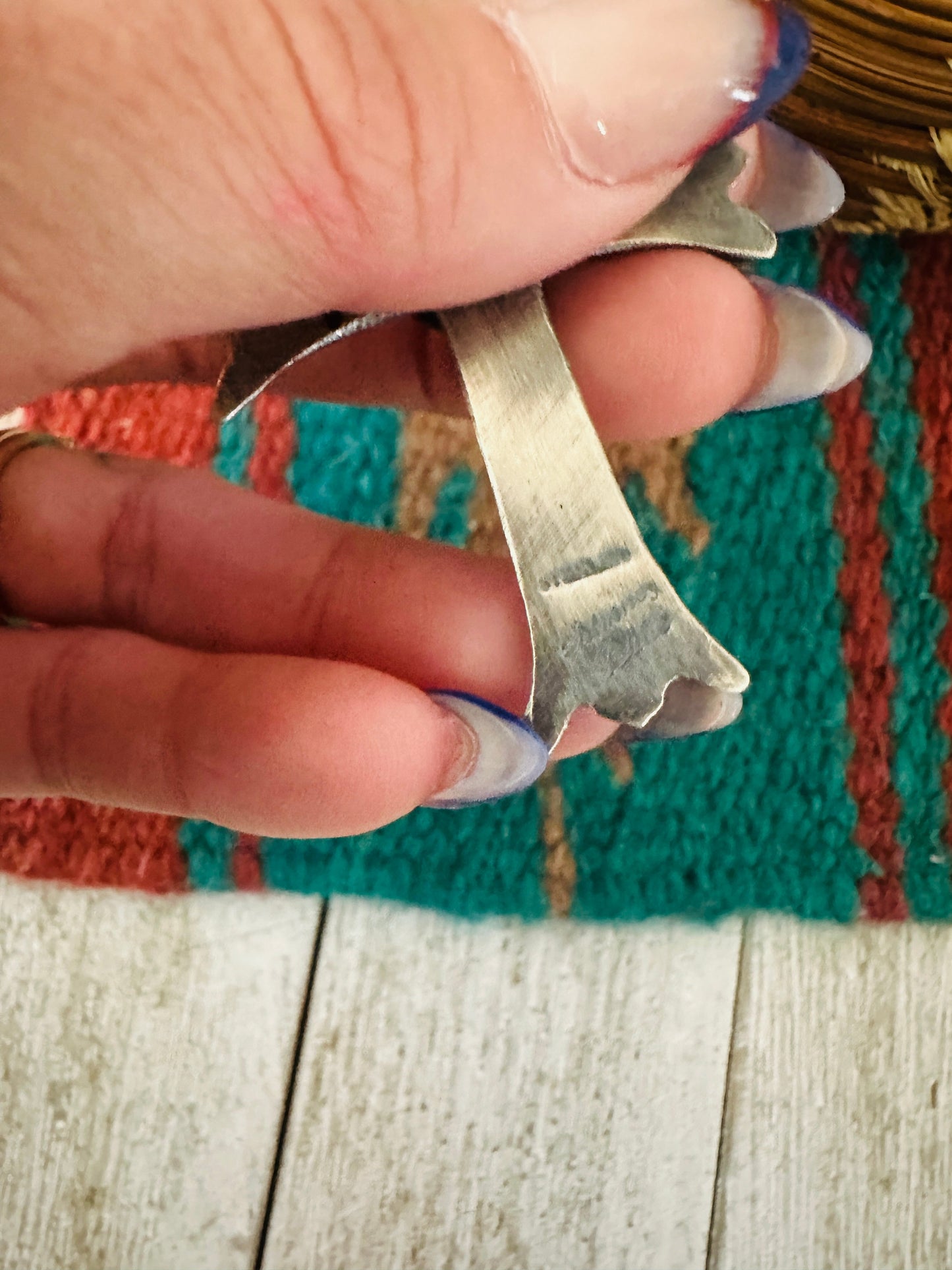 Handcrafted Sterling Silver Star Cross Pendant by Chimney Butte
