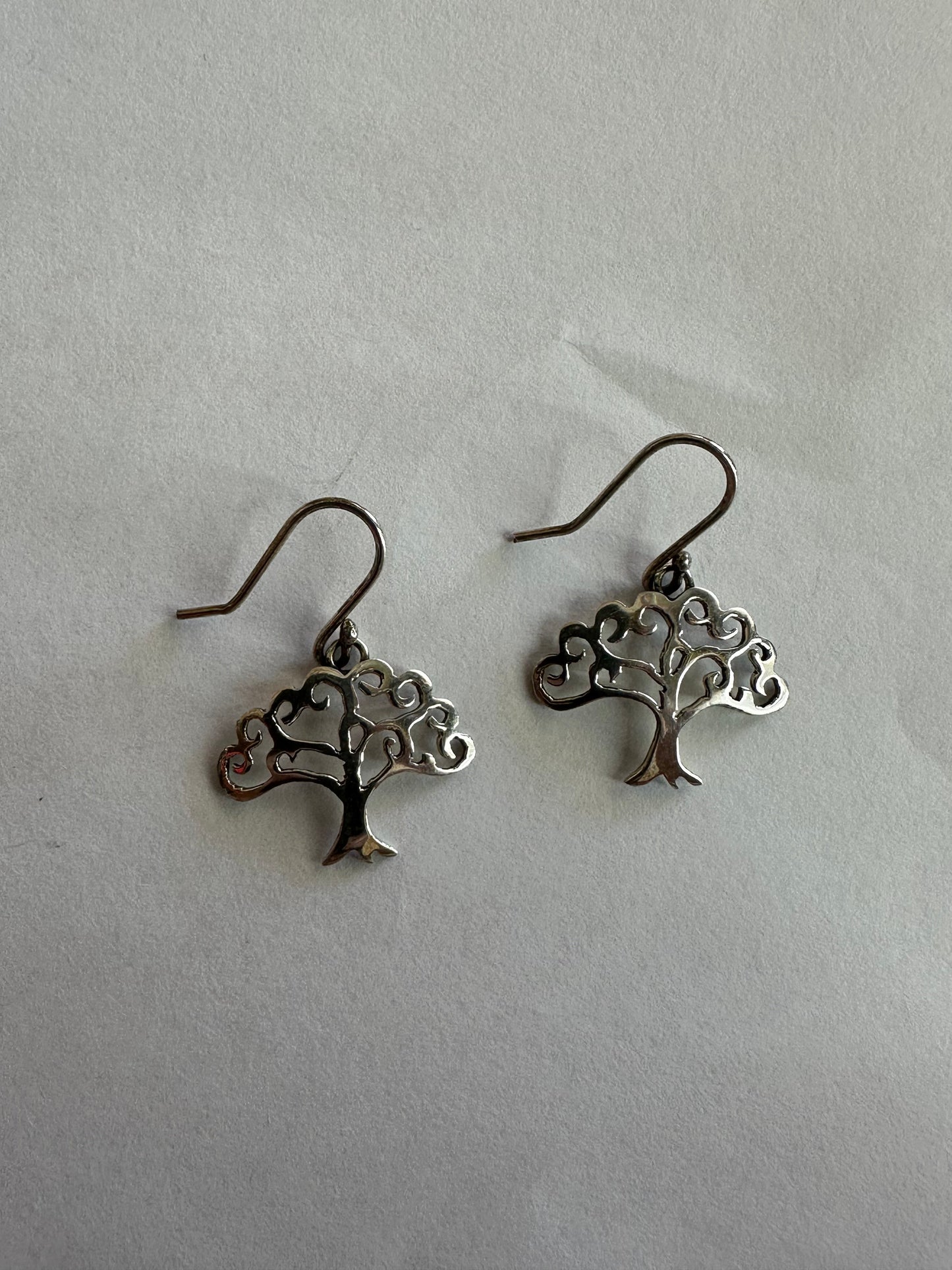 Small Tree of Life Earrings on Hook