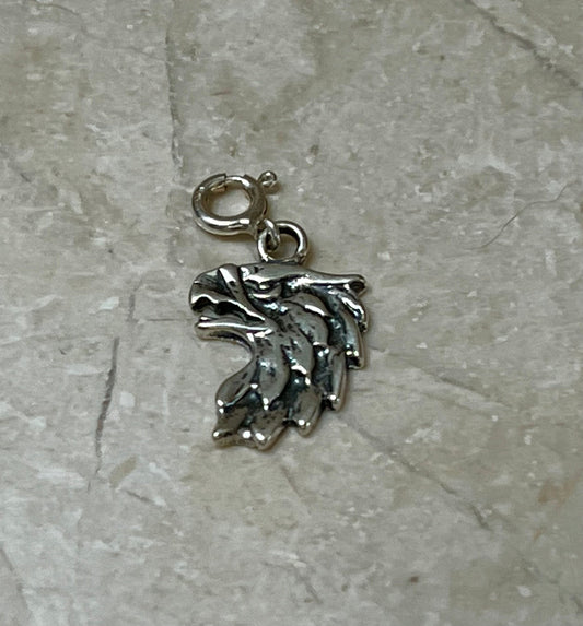 Handcrafted Sterling Silver Eagle Charm