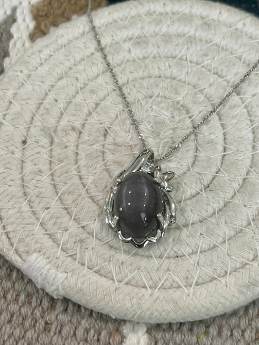 The Bijoux Vault Vintage Silver Chain Necklace