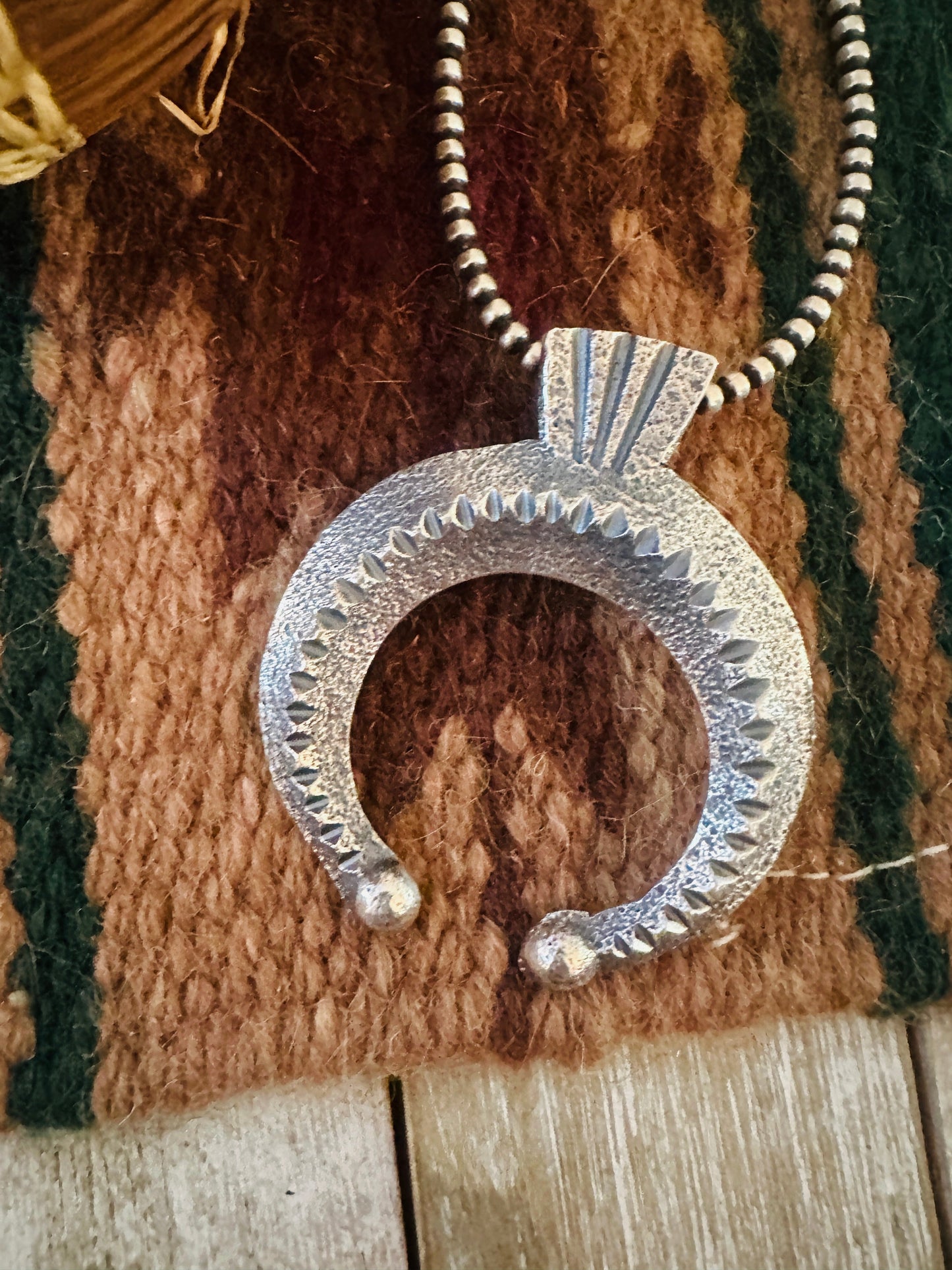 Handcrafted Sterling Silver Naja Pendant
