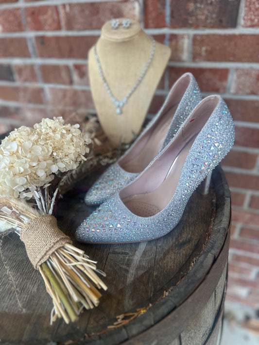 Rhinestone Heels