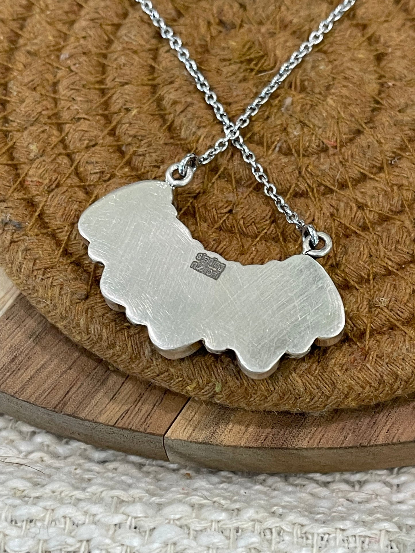 Handcrafted Sterling Silver & South Hill Sonoran Cluster Necklace