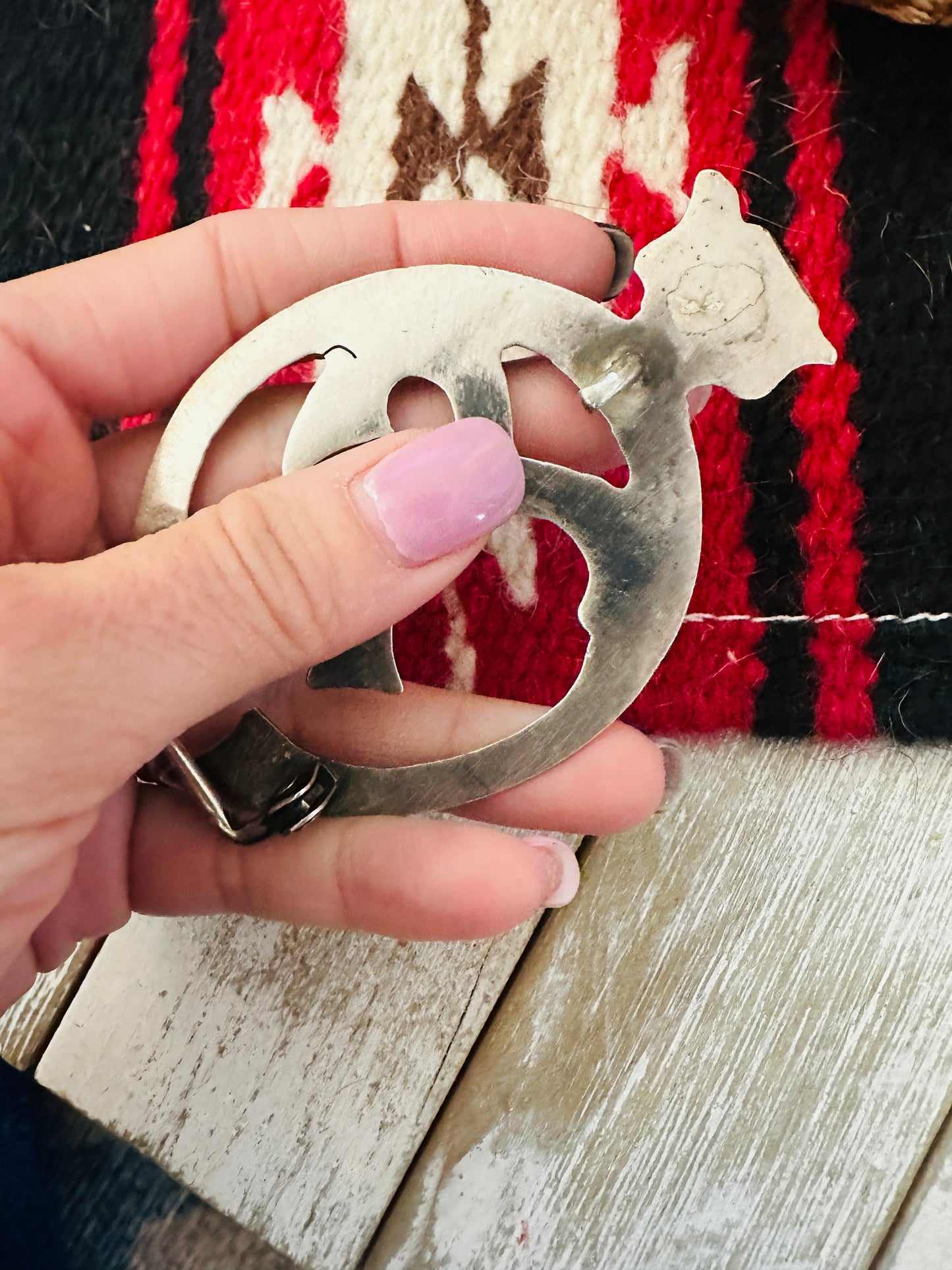 Handcrafted Sterling Silver Belt Buckle